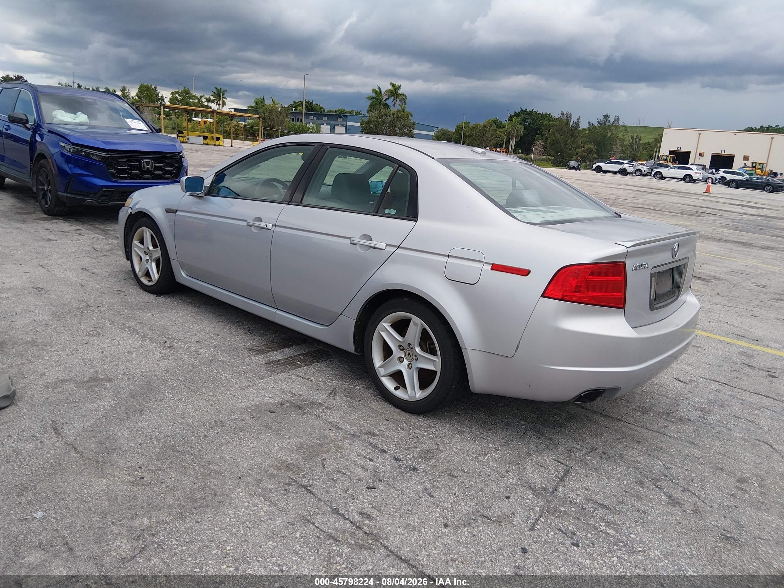 2004 Acura Tl   Silver vin: 19UUA66264A038666