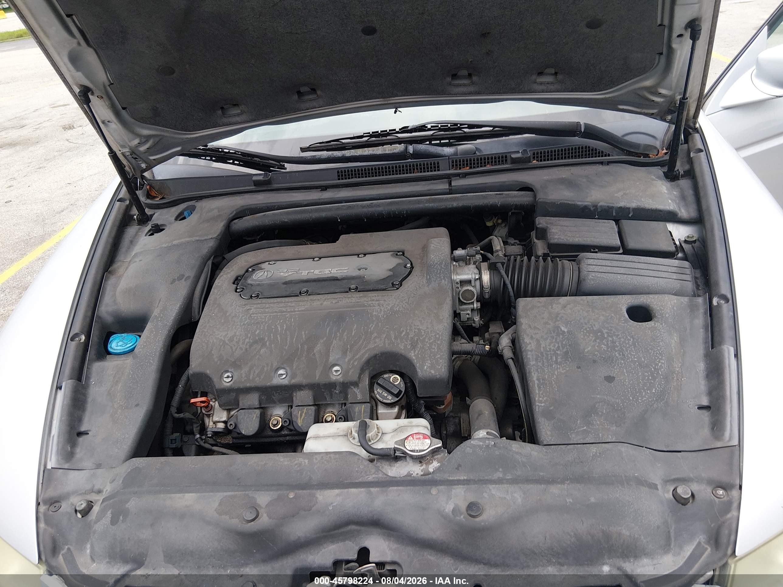 2004 Acura Tl   Silver vin: 19UUA66264A038666