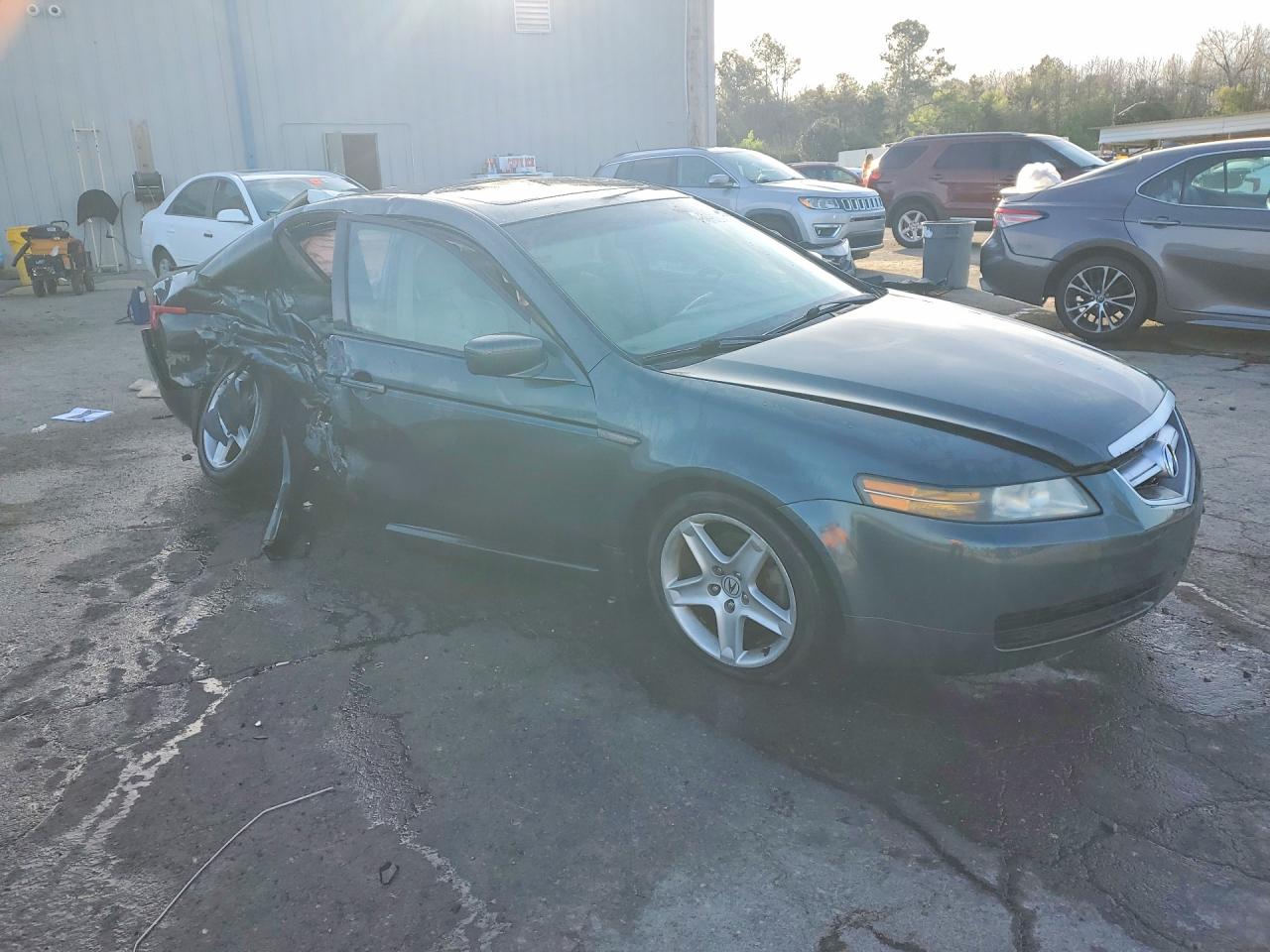 2004 Acura Tl Teal vin: 19UUA66264A046962