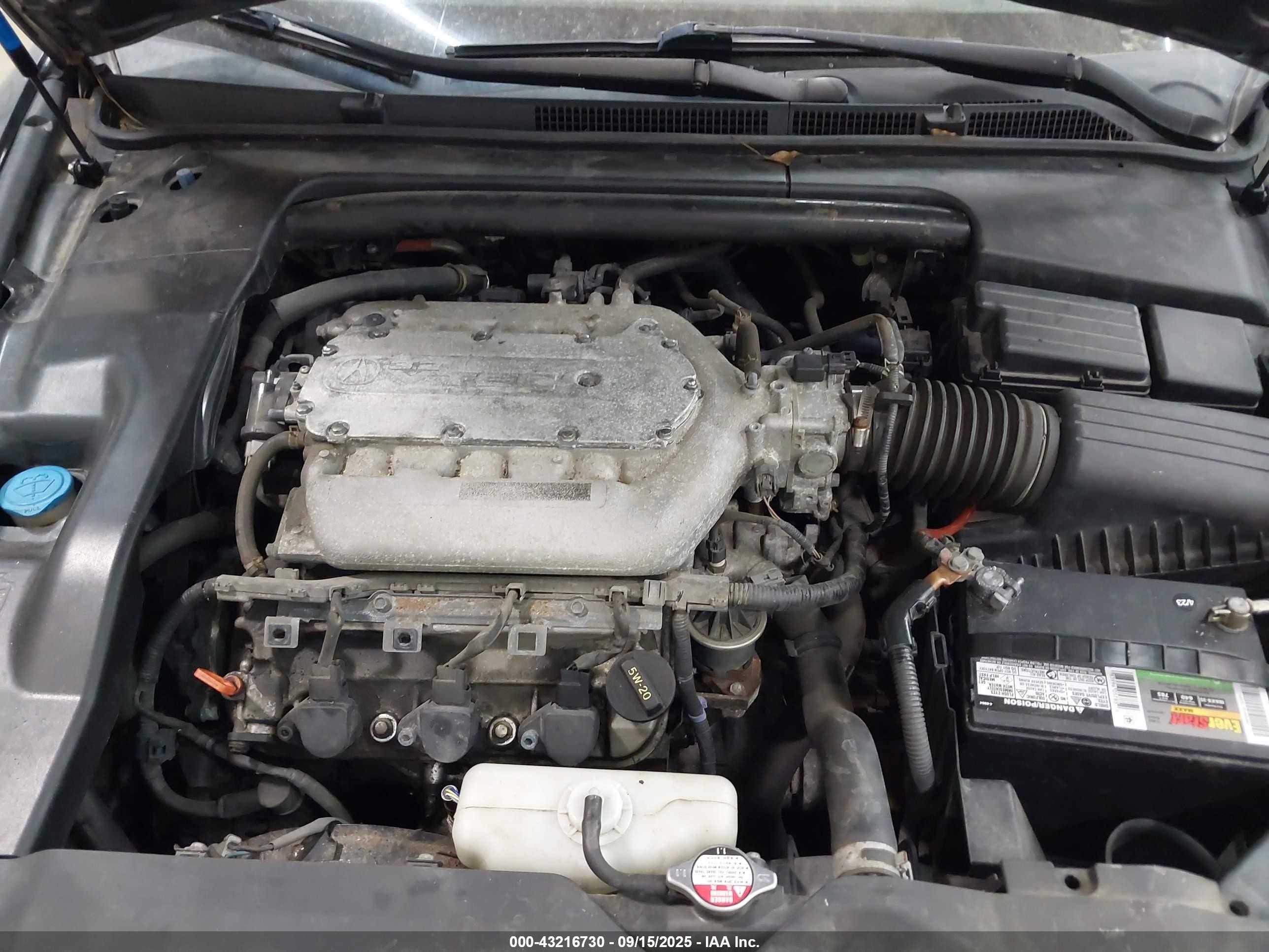 2004 Acura Tl   Gray vin: 19UUA66264A048792