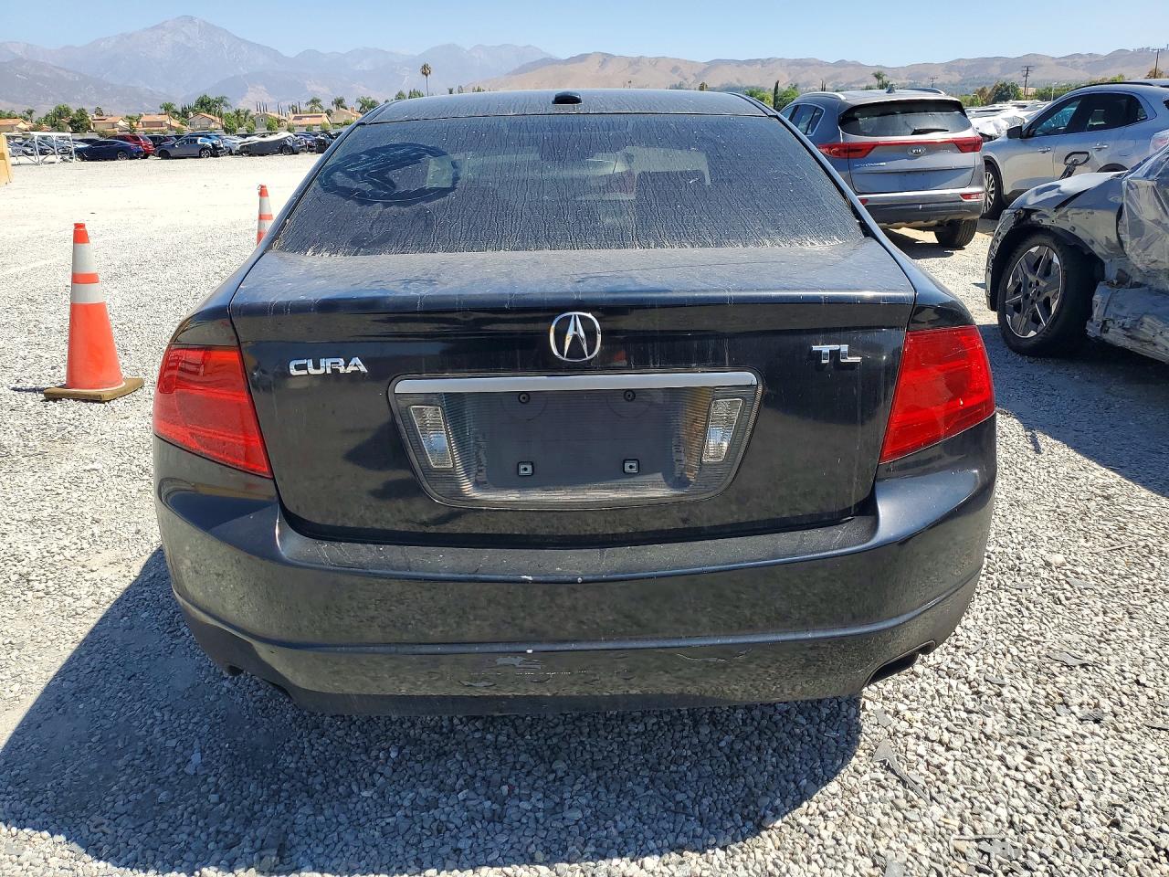 2004 Acura Tl Black vin: 19UUA66264A054513