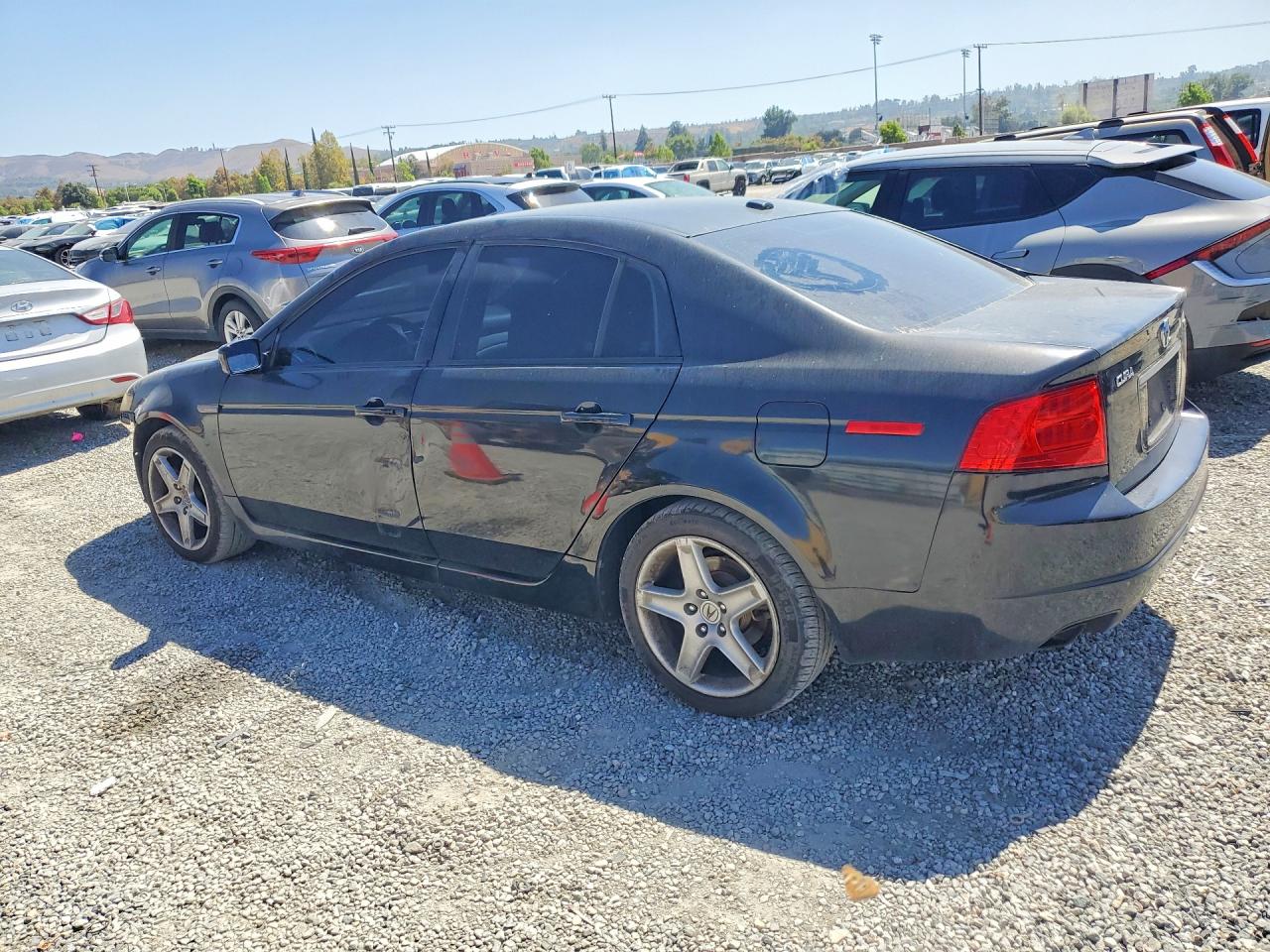 2004 Acura Tl Black vin: 19UUA66264A054513