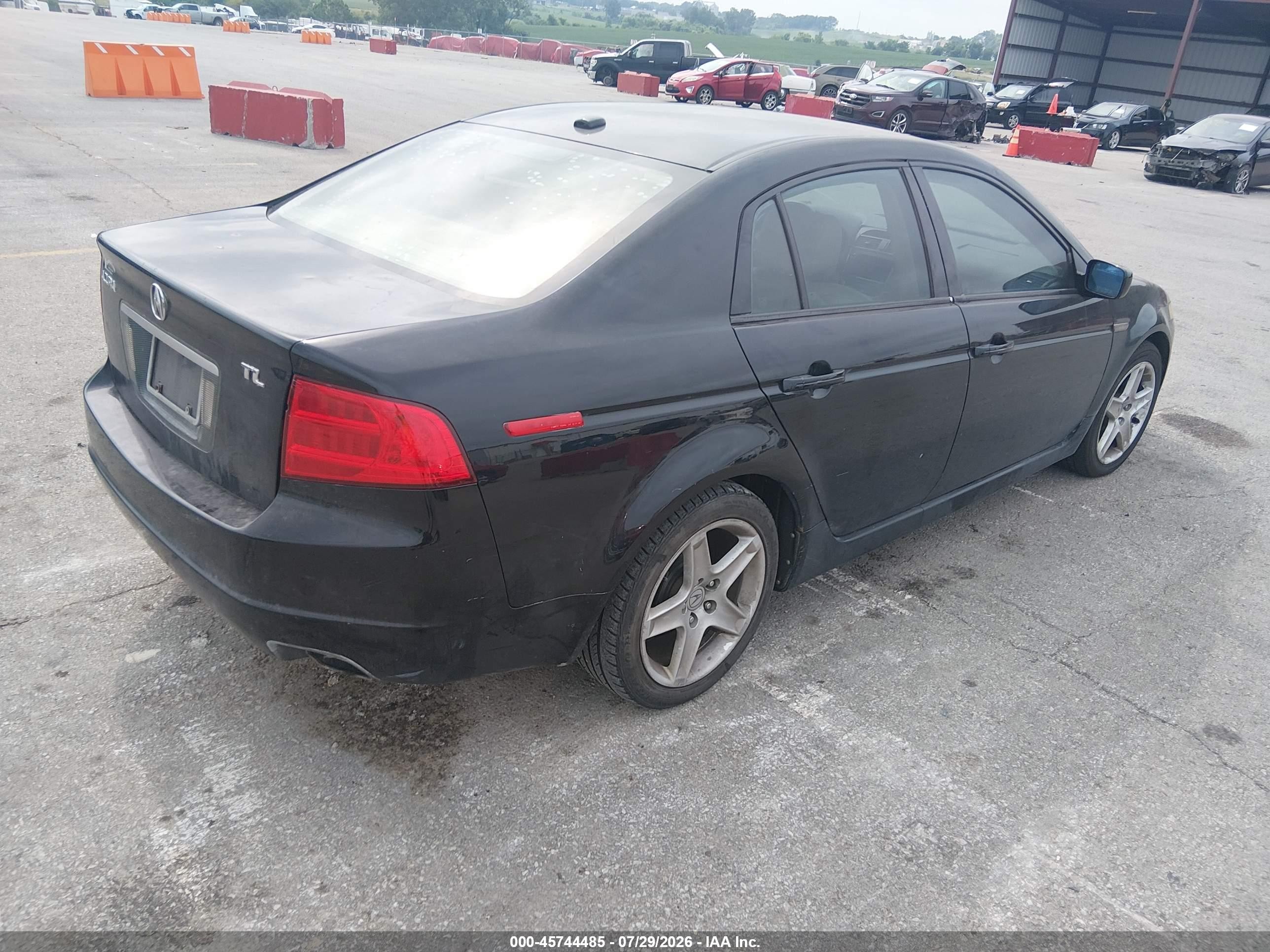2004 Acura Tl   Black vin: 19UUA66264A054785
