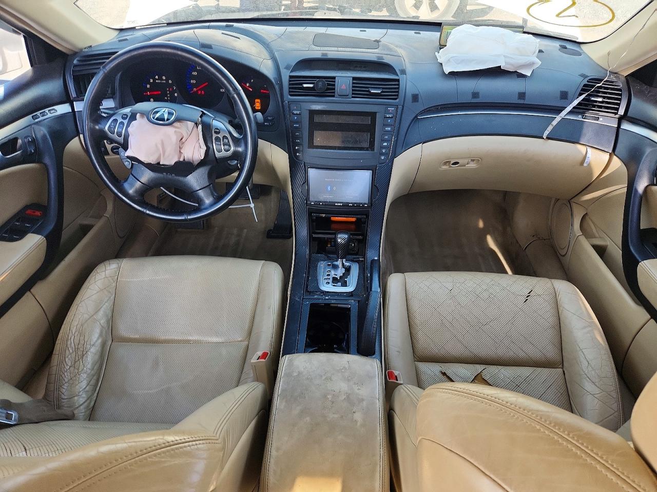 2004 Acura Tl Белый vin: 19UUA66264A055192