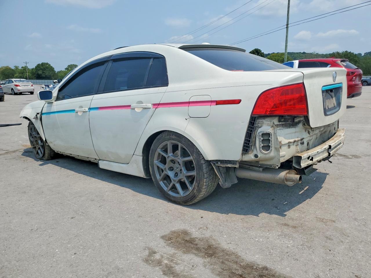 2004 Acura Tl Белый vin: 19UUA66264A055192