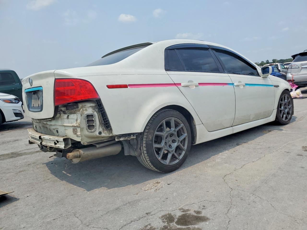 2004 Acura Tl Белый vin: 19UUA66264A055192