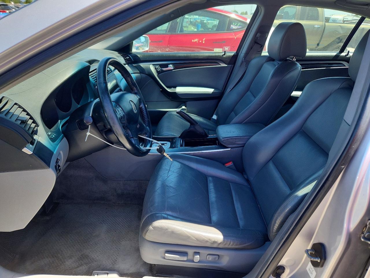 2005 Acura Tl Silver vin: 19UUA66265A010271