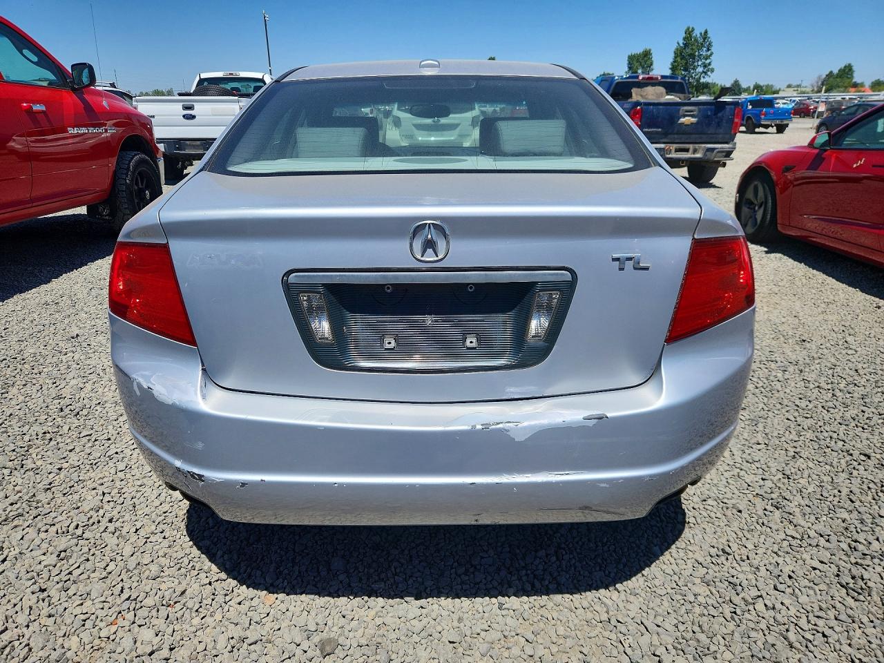 2005 Acura Tl Silver vin: 19UUA66265A010271