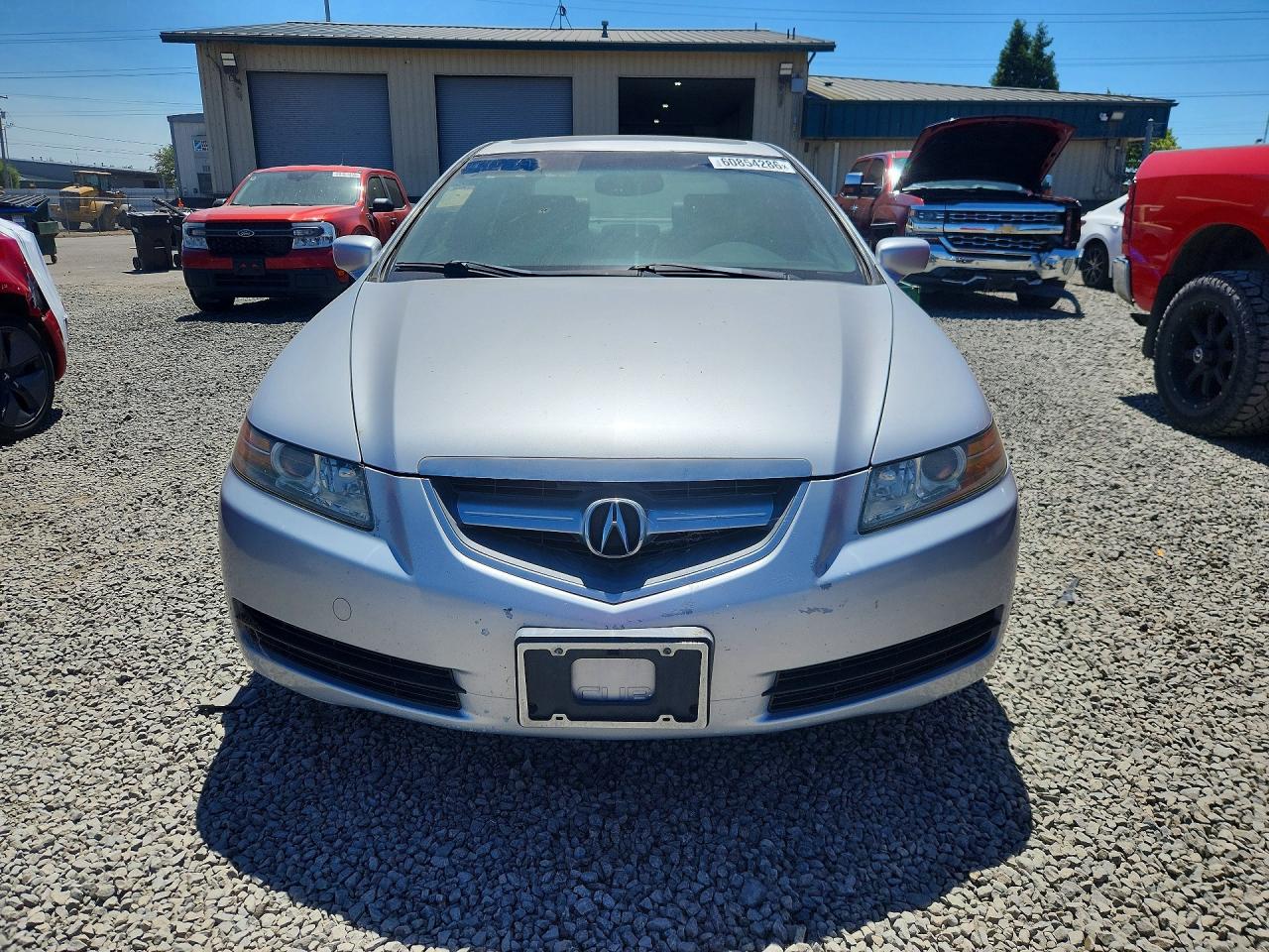 2005 Acura Tl Silver vin: 19UUA66265A010271