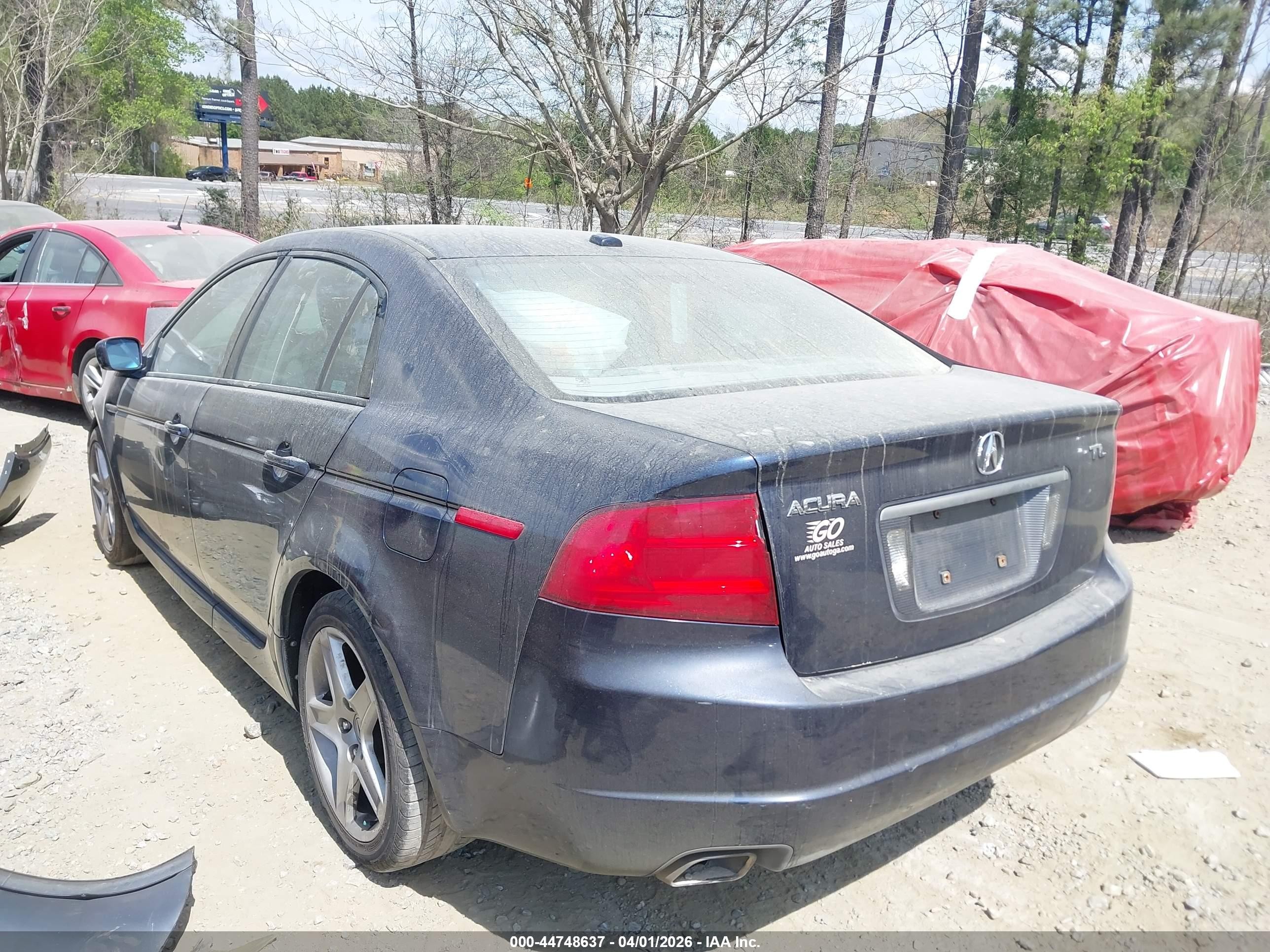 2005 Acura Tl   Dark Blue vin: 19UUA66265A046879