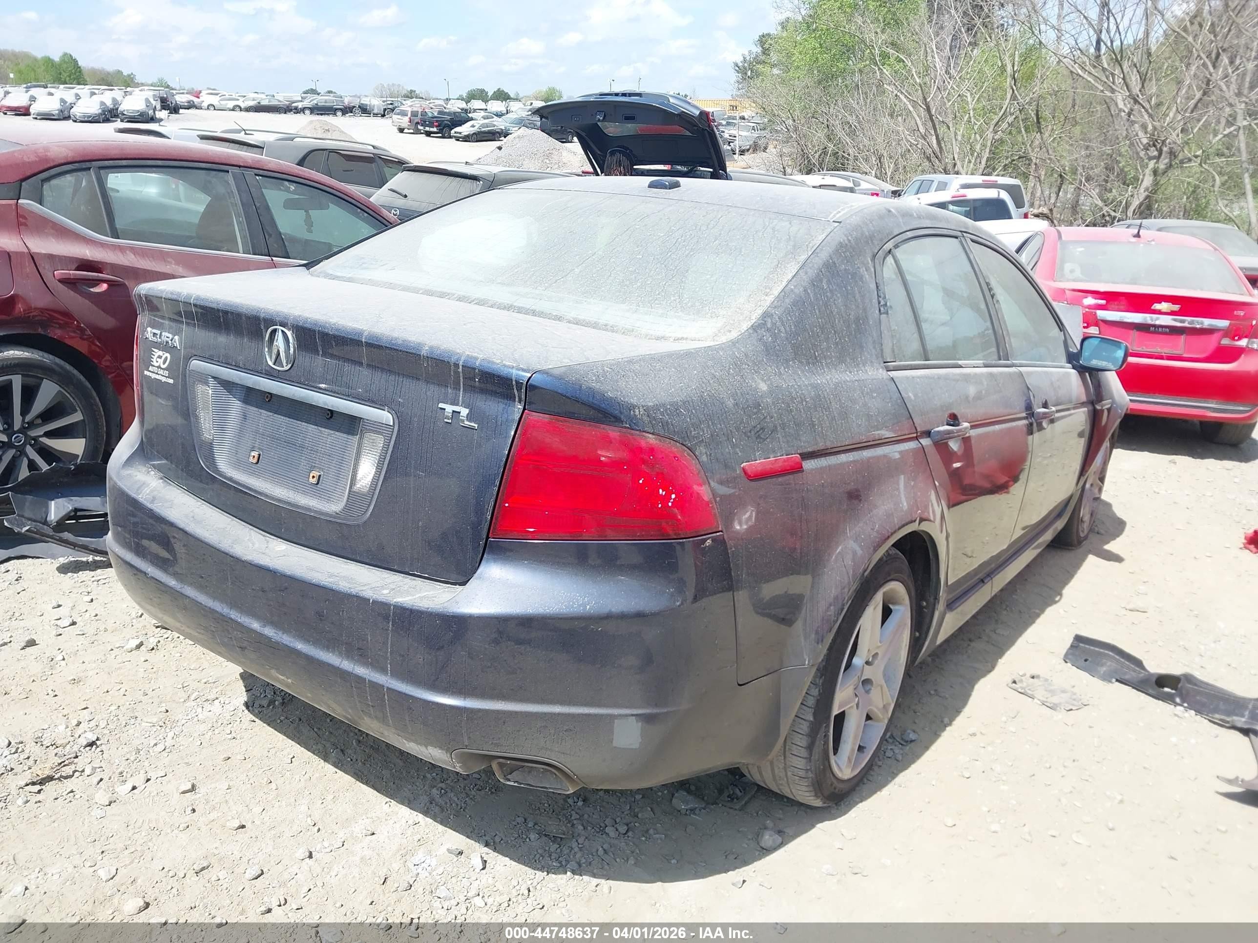 2005 Acura Tl   Dark Blue vin: 19UUA66265A046879