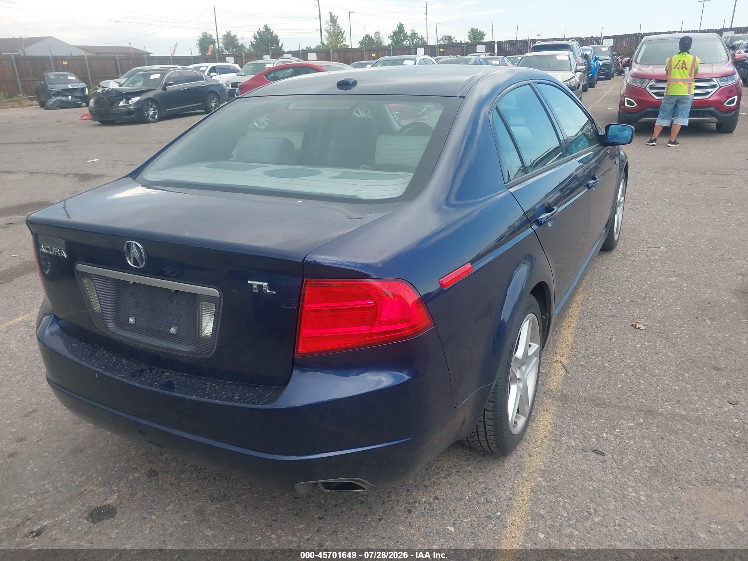 2006 Acura Tl   Blue vin: 19UUA66266A014256