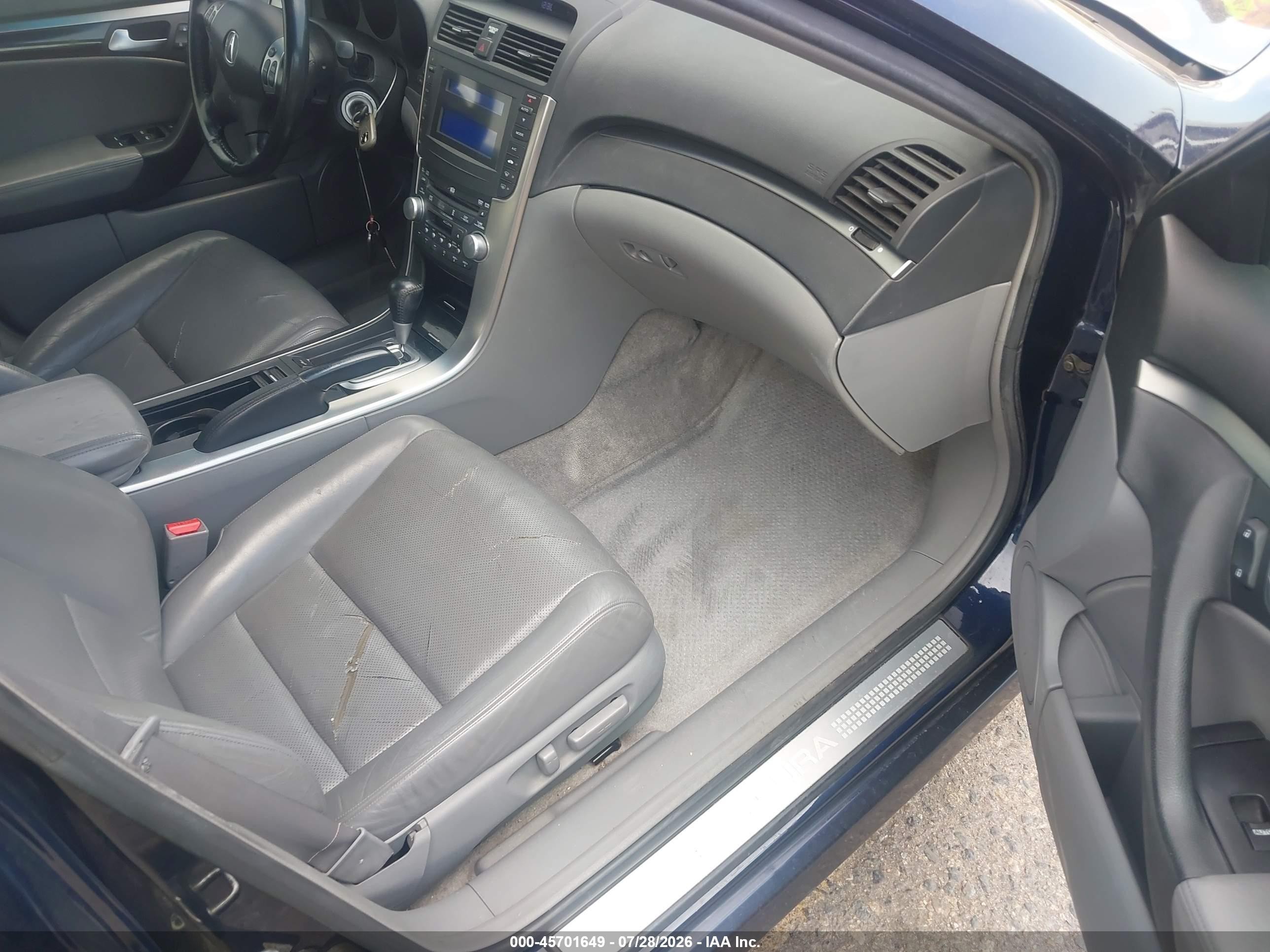 2006 Acura Tl   Blue vin: 19UUA66266A014256