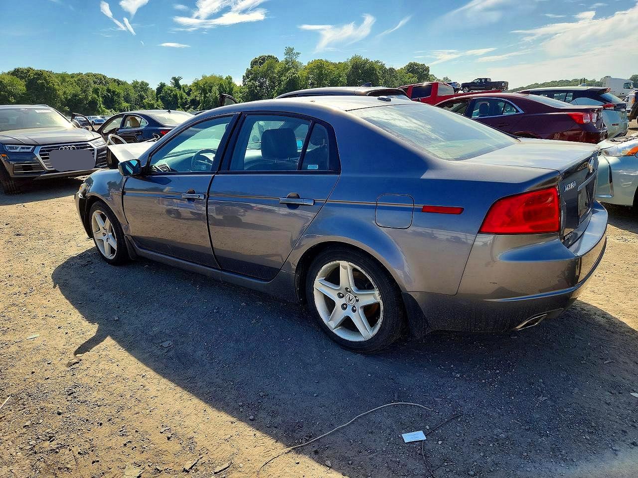 2006 Acura 3.2tl Gray vin: 19UUA66266A050089