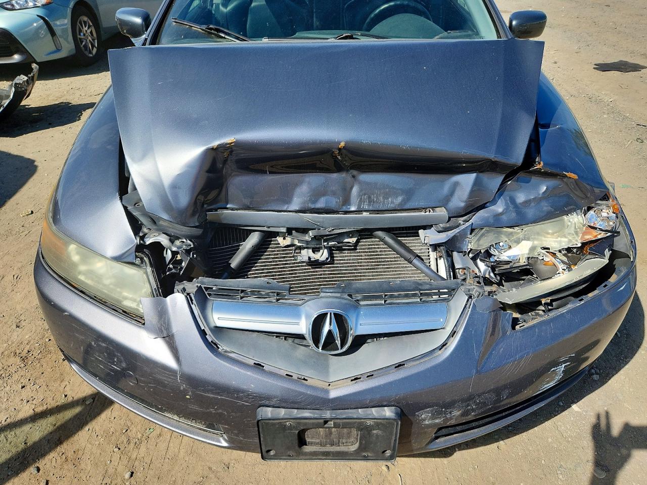 2006 Acura 3.2tl Gray vin: 19UUA66266A050089