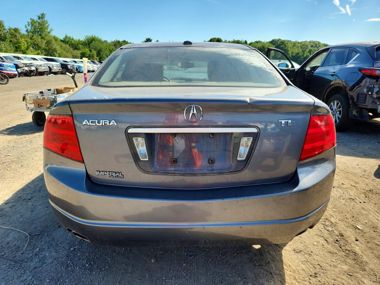 2006 Acura 3.2tl Gray vin: 19UUA66266A050089