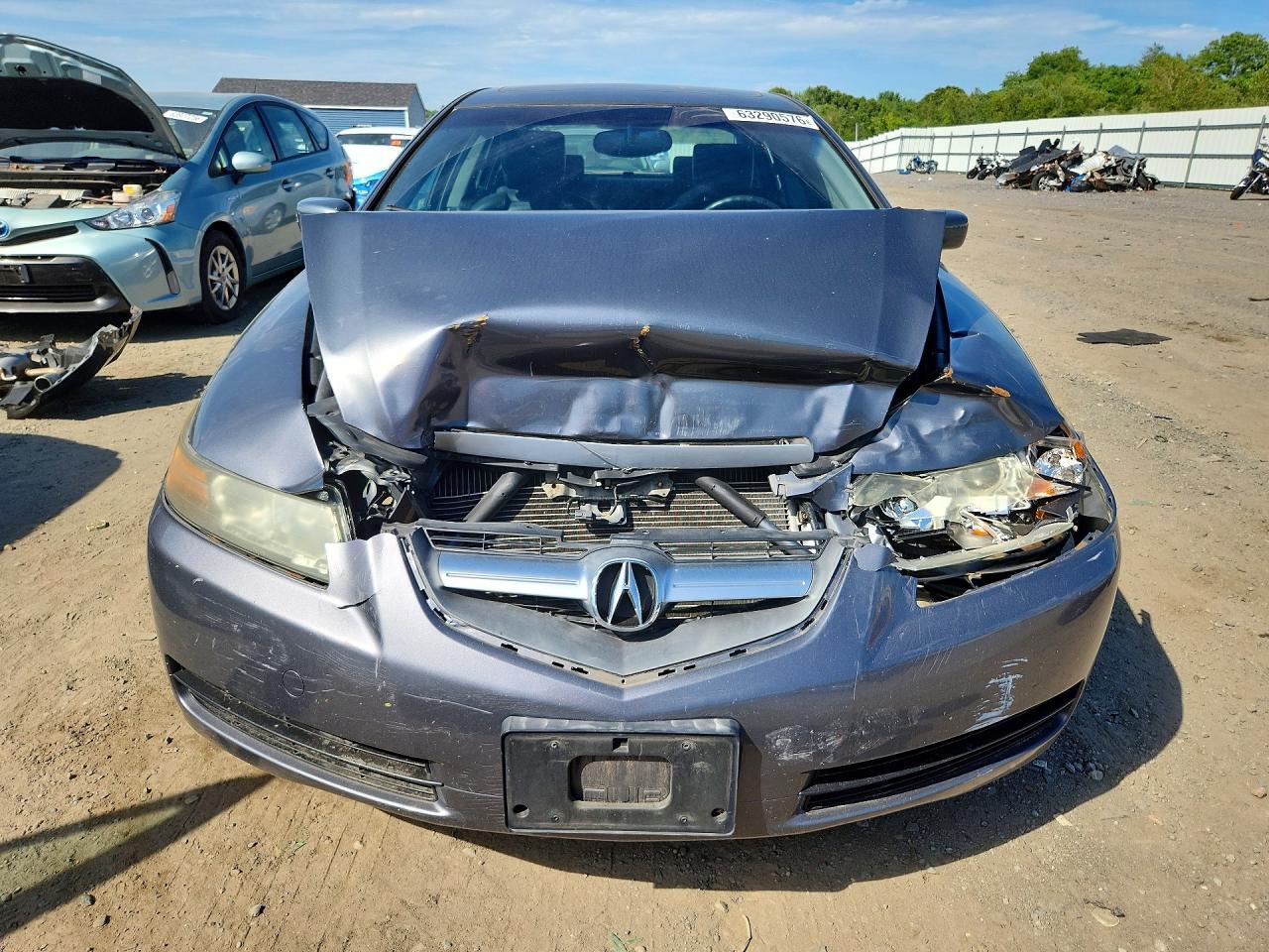 2006 Acura 3.2tl Gray vin: 19UUA66266A050089