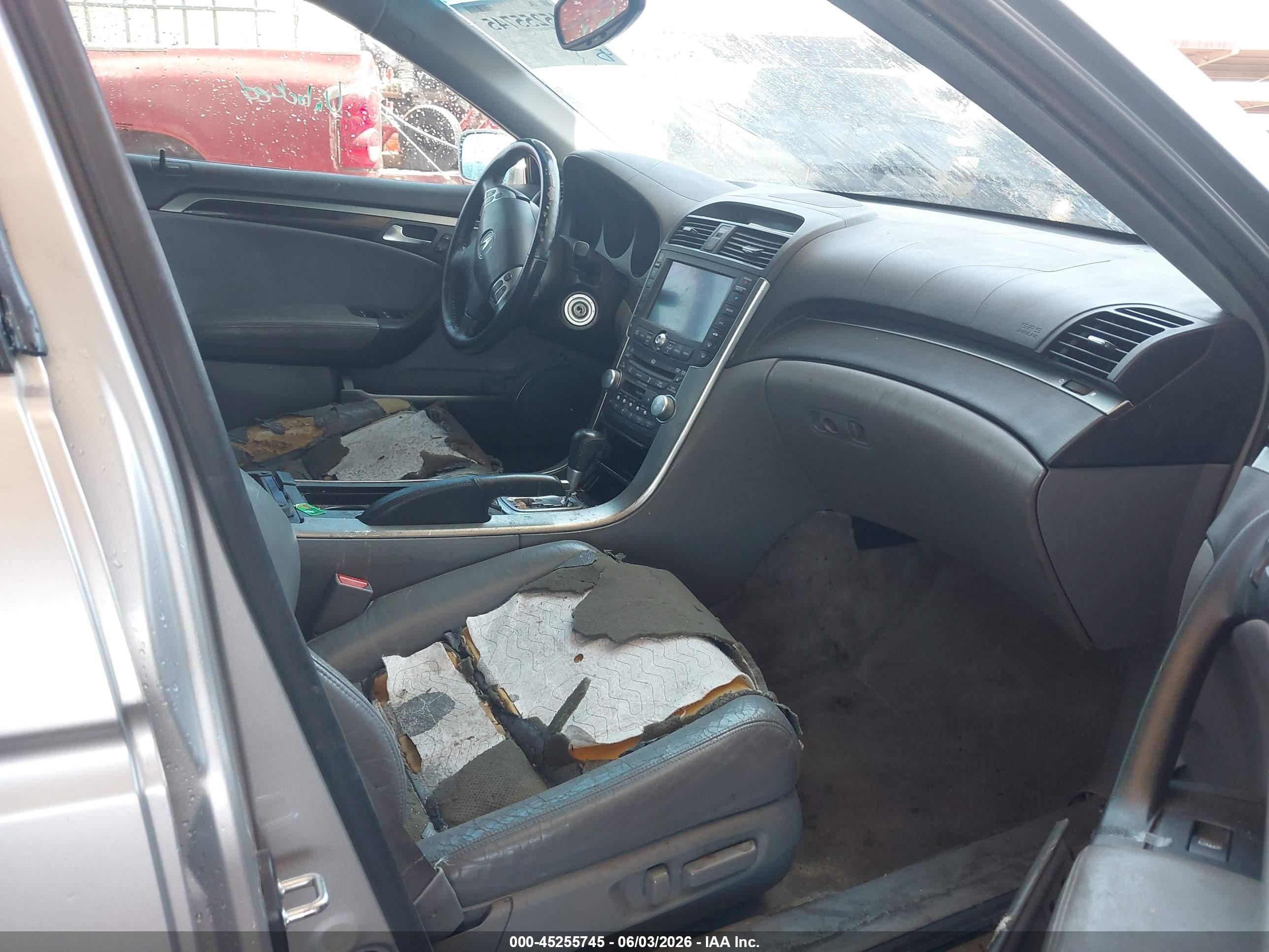 2006 Acura Tl   Gray vin: 19UUA66266A052344