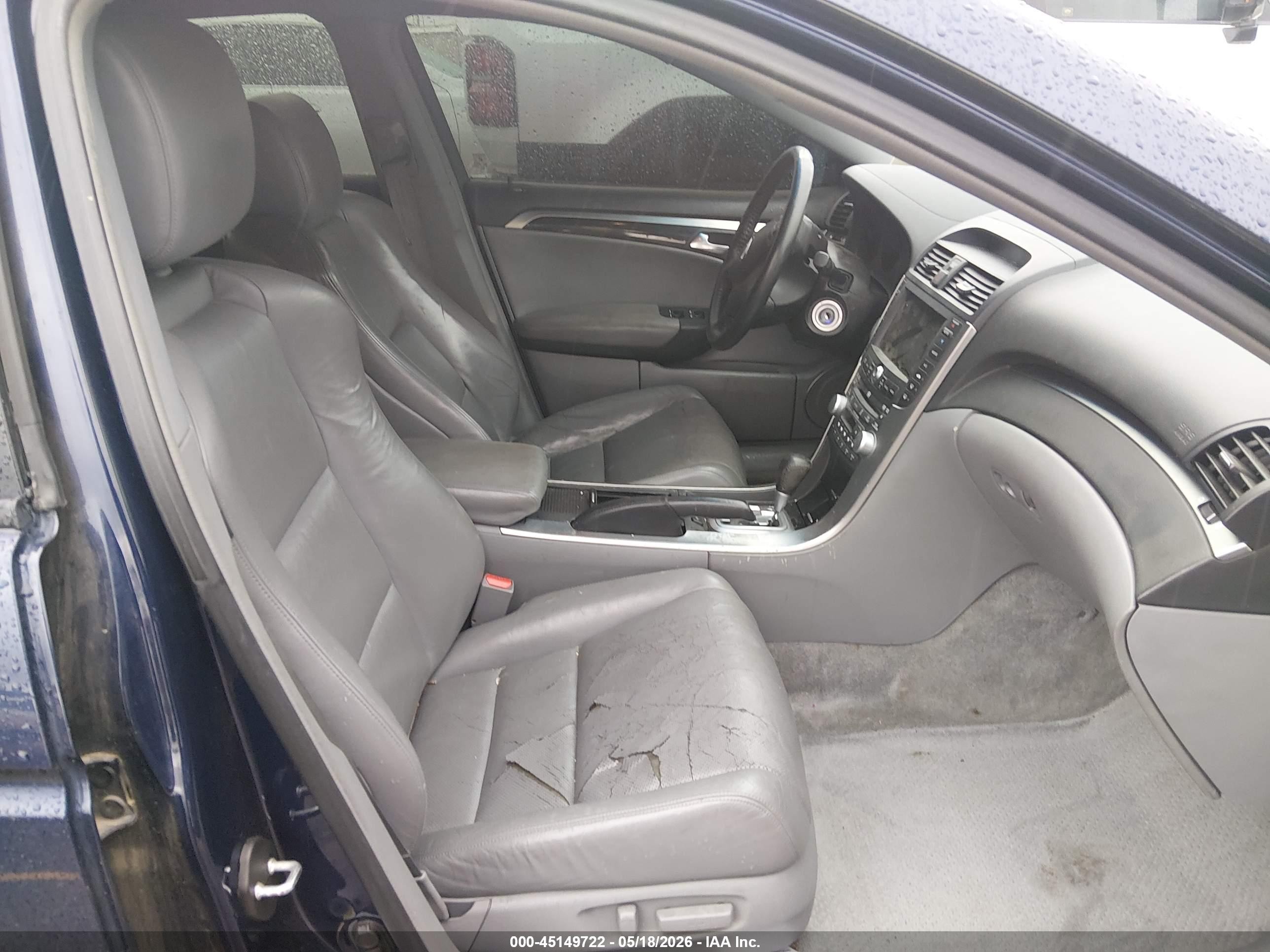 2006 Acura Tl   Dark Blue vin: 19UUA66266A052604