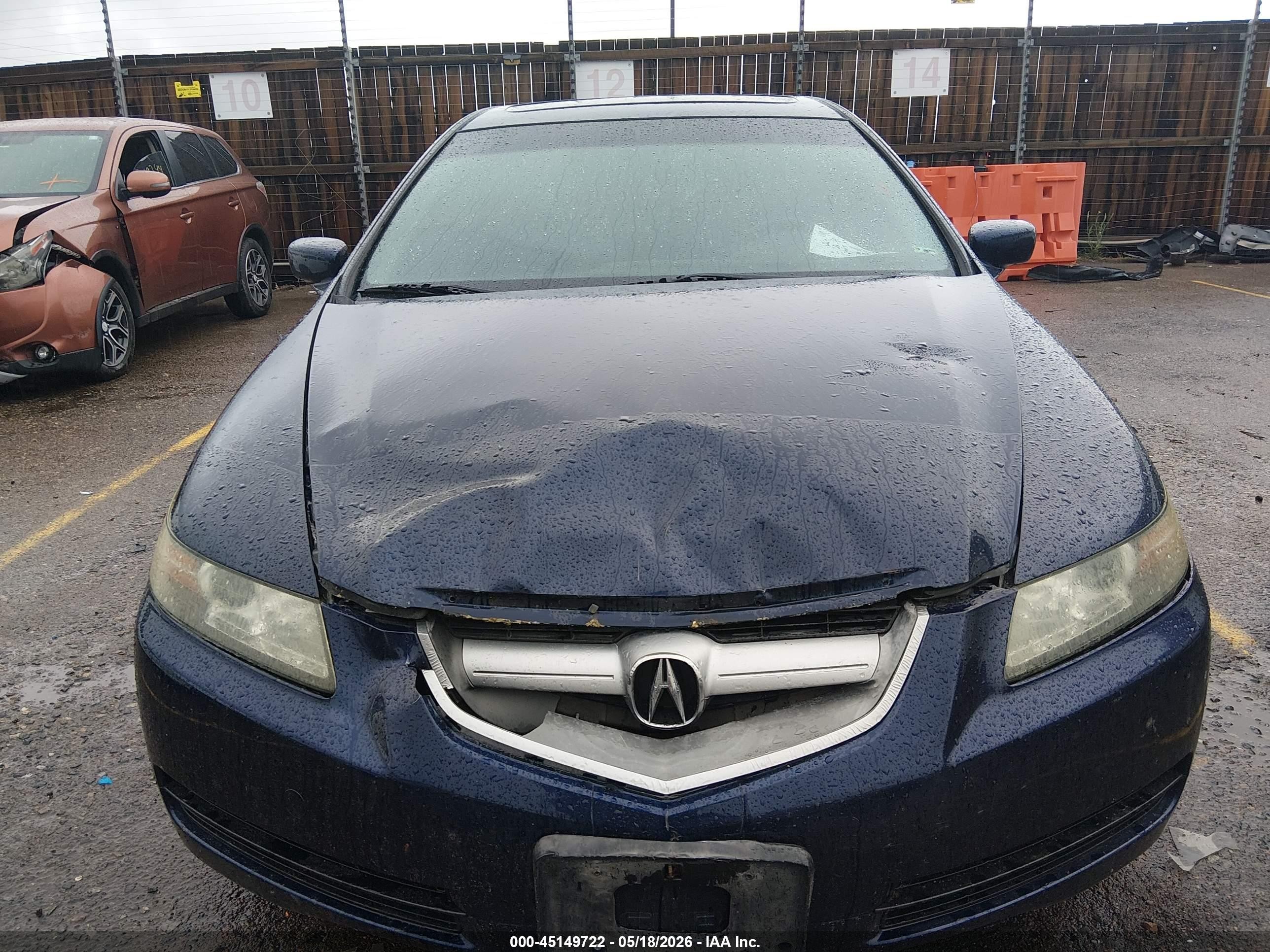 2006 Acura Tl   Dark Blue vin: 19UUA66266A052604