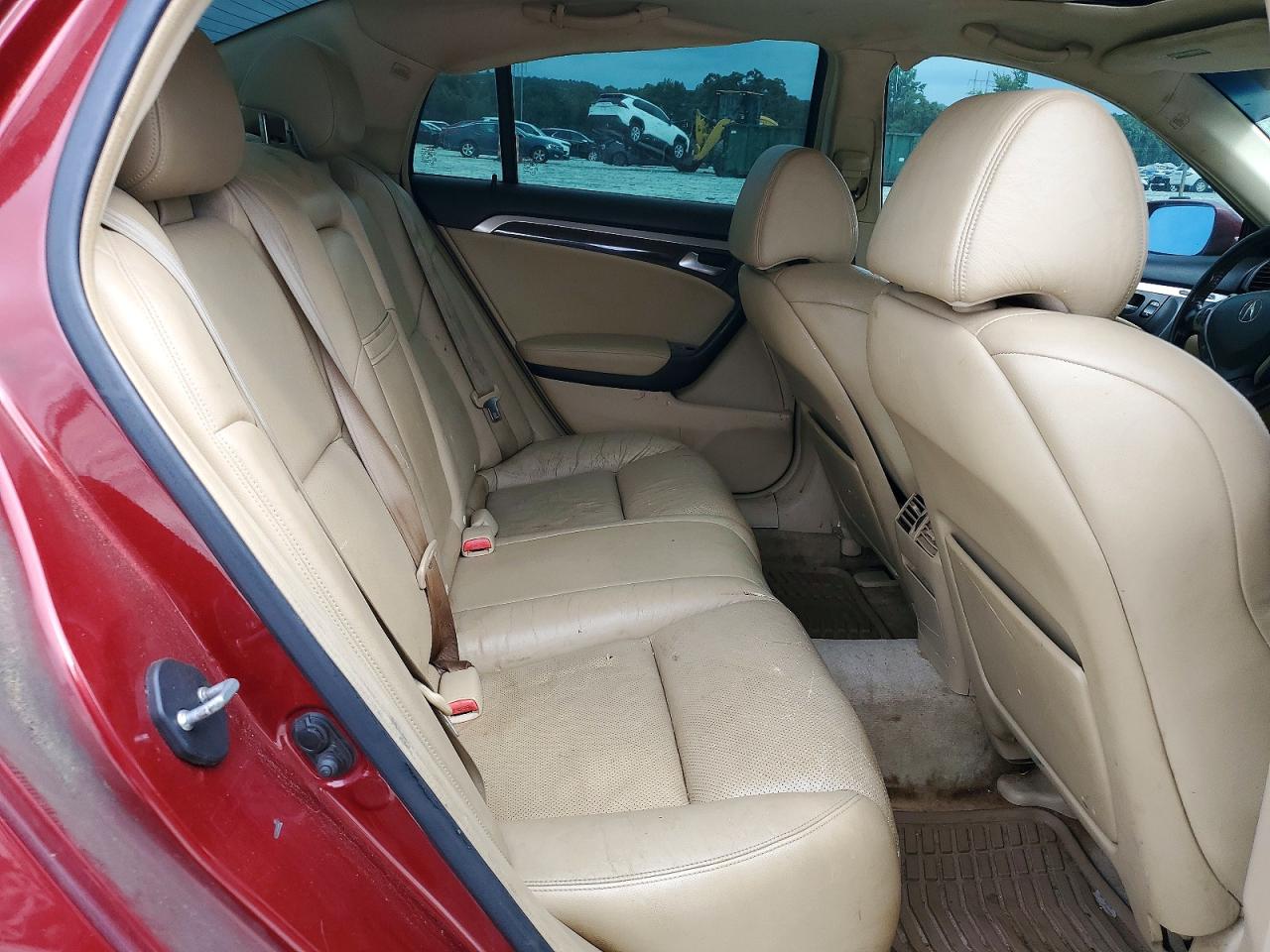 2007 Acura Tl Red vin: 19UUA66267A001069