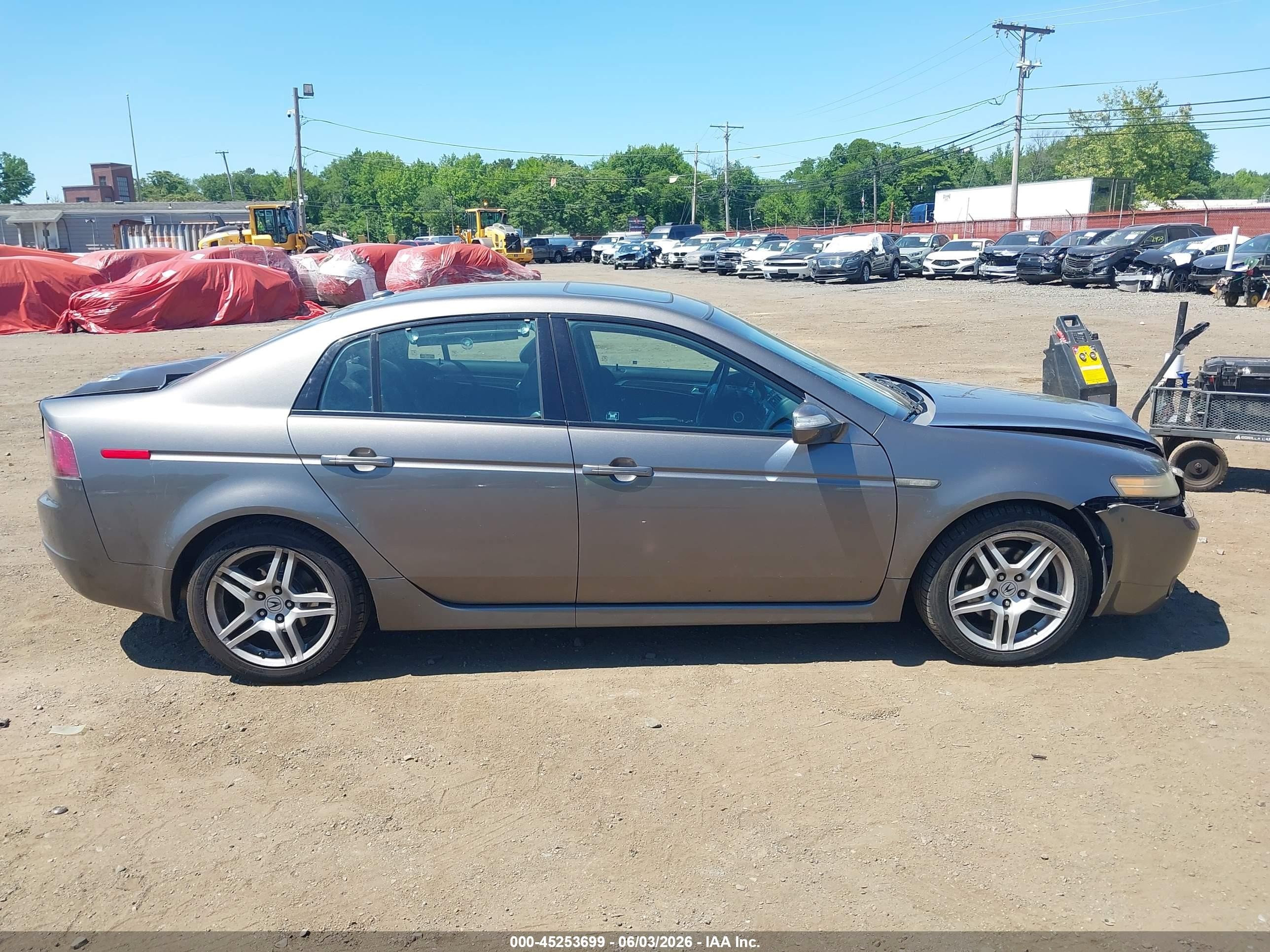 2007 Acura Tl 3.2 Серый vin: 19UUA66267A023136