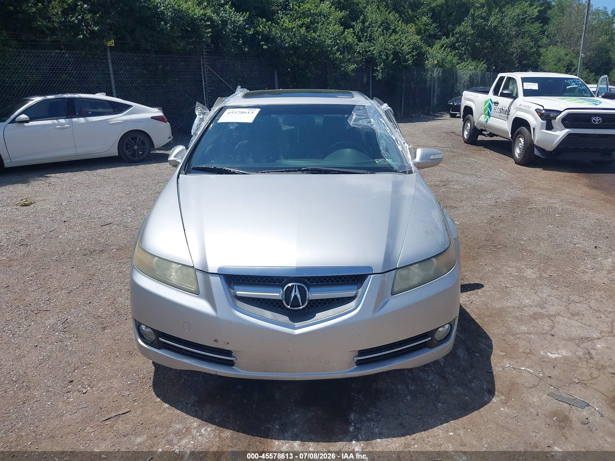 2008 Acura Tl 3.2 Silver vin: 19UUA66268A011568