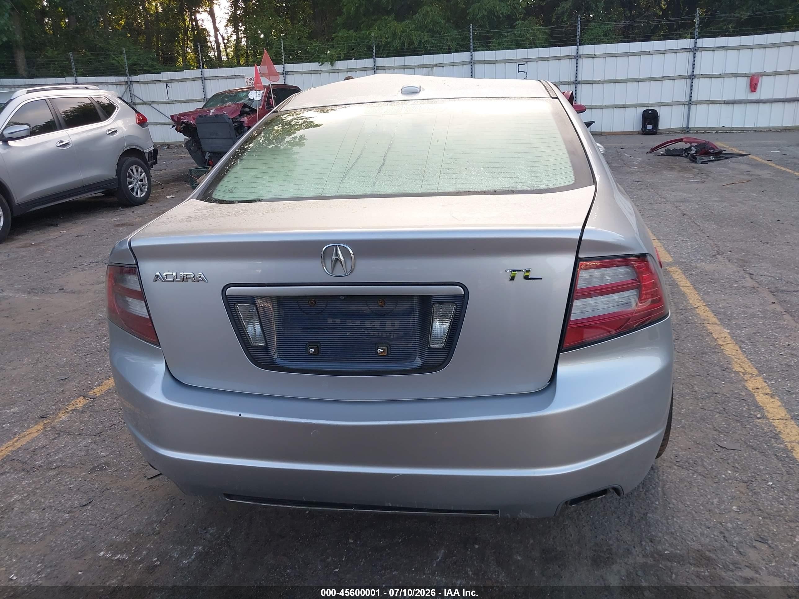 2008 Acura Tl 3.2 Silver vin: 19UUA66268A048264