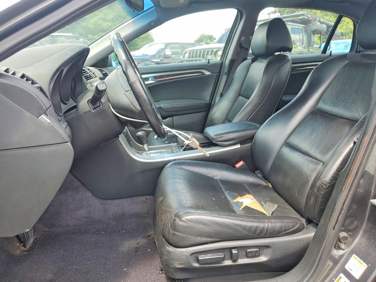2008 Acura Tl Gray vin: 19UUA66268A055909