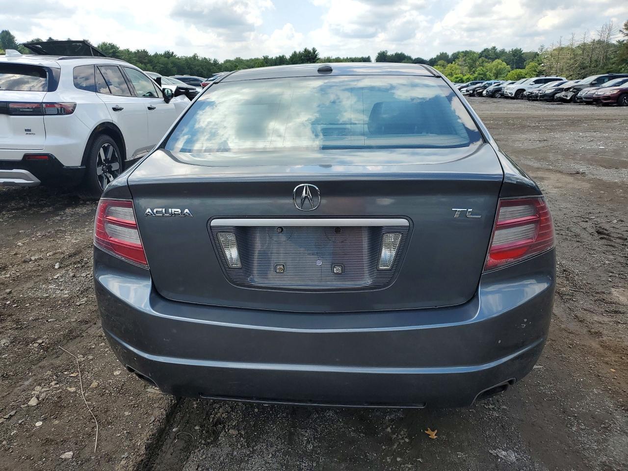2008 Acura Tl Gray vin: 19UUA66268A055909