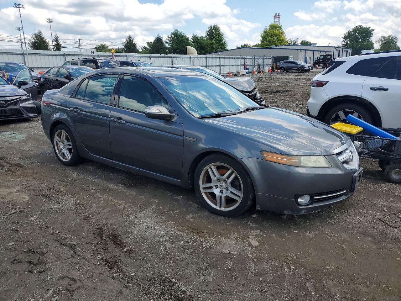2008 Acura Tl Gray vin: 19UUA66268A055909