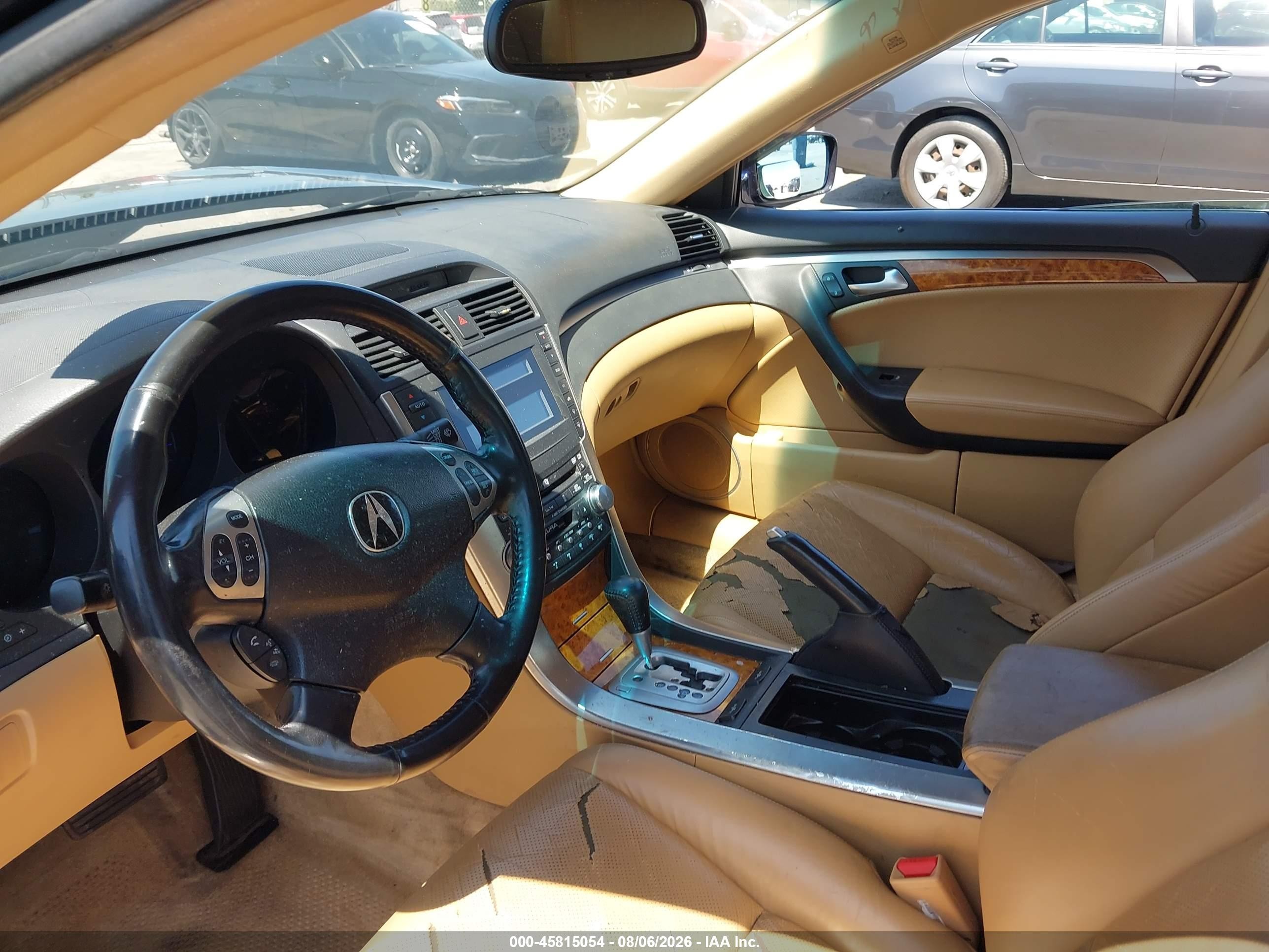 2004 Acura Tl Dark Blue vin: 19UUA66274A010195