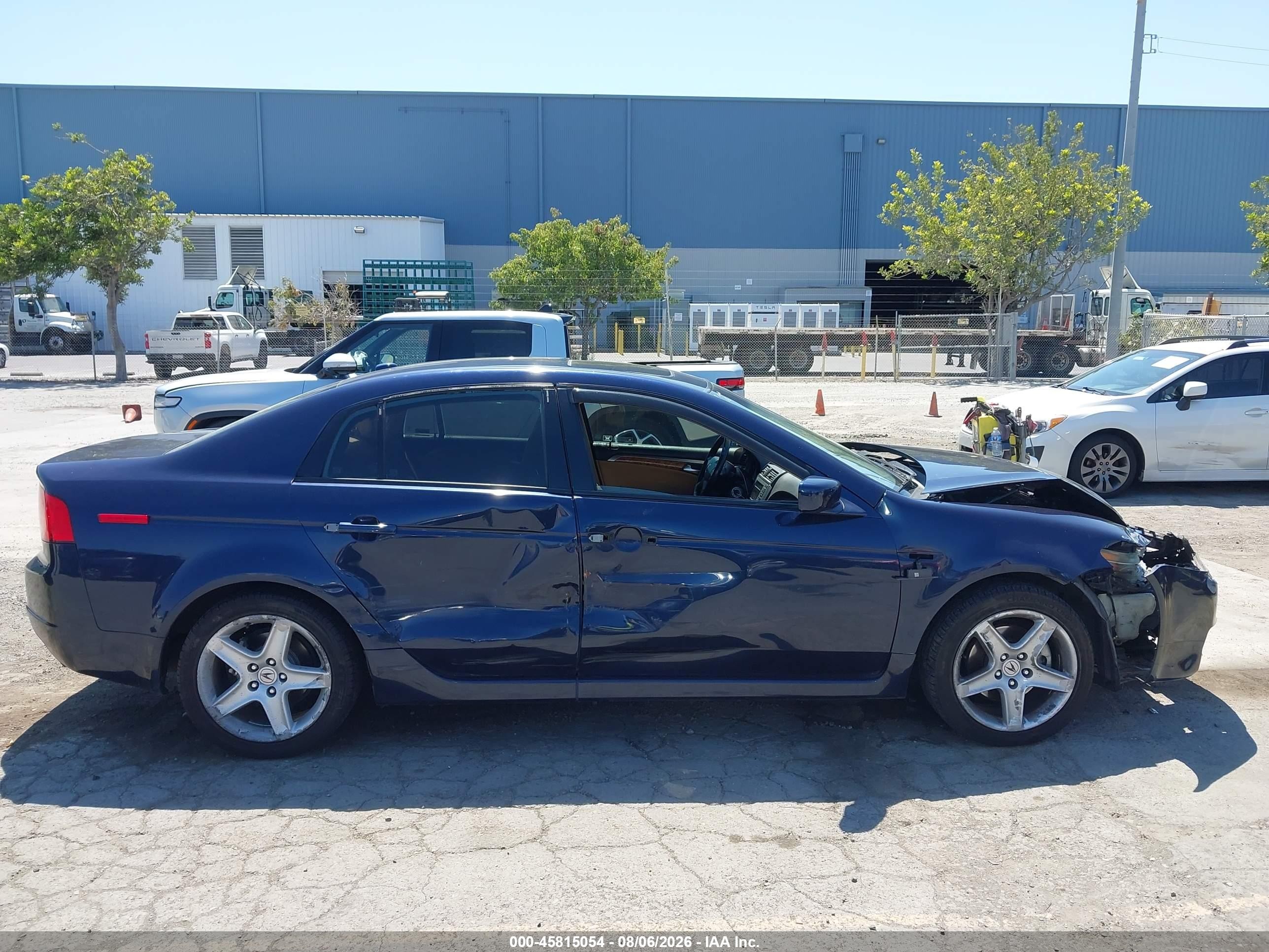 2004 Acura Tl Dark Blue vin: 19UUA66274A010195