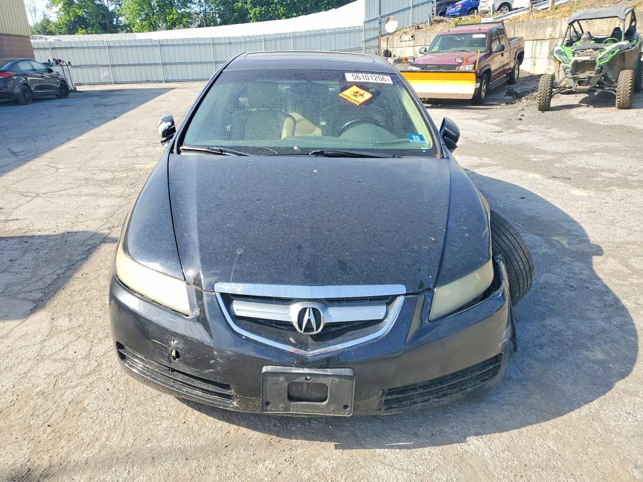 2004 Acura Tl Black vin: 19UUA66274A012092