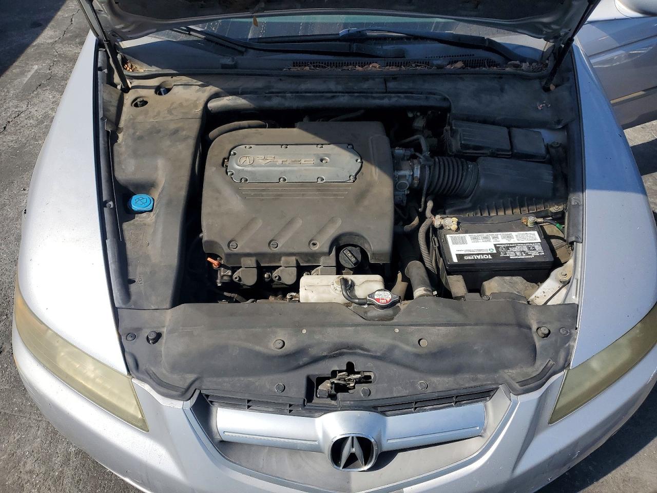 2004 Acura Tl Silver vin: 19UUA66274A053063