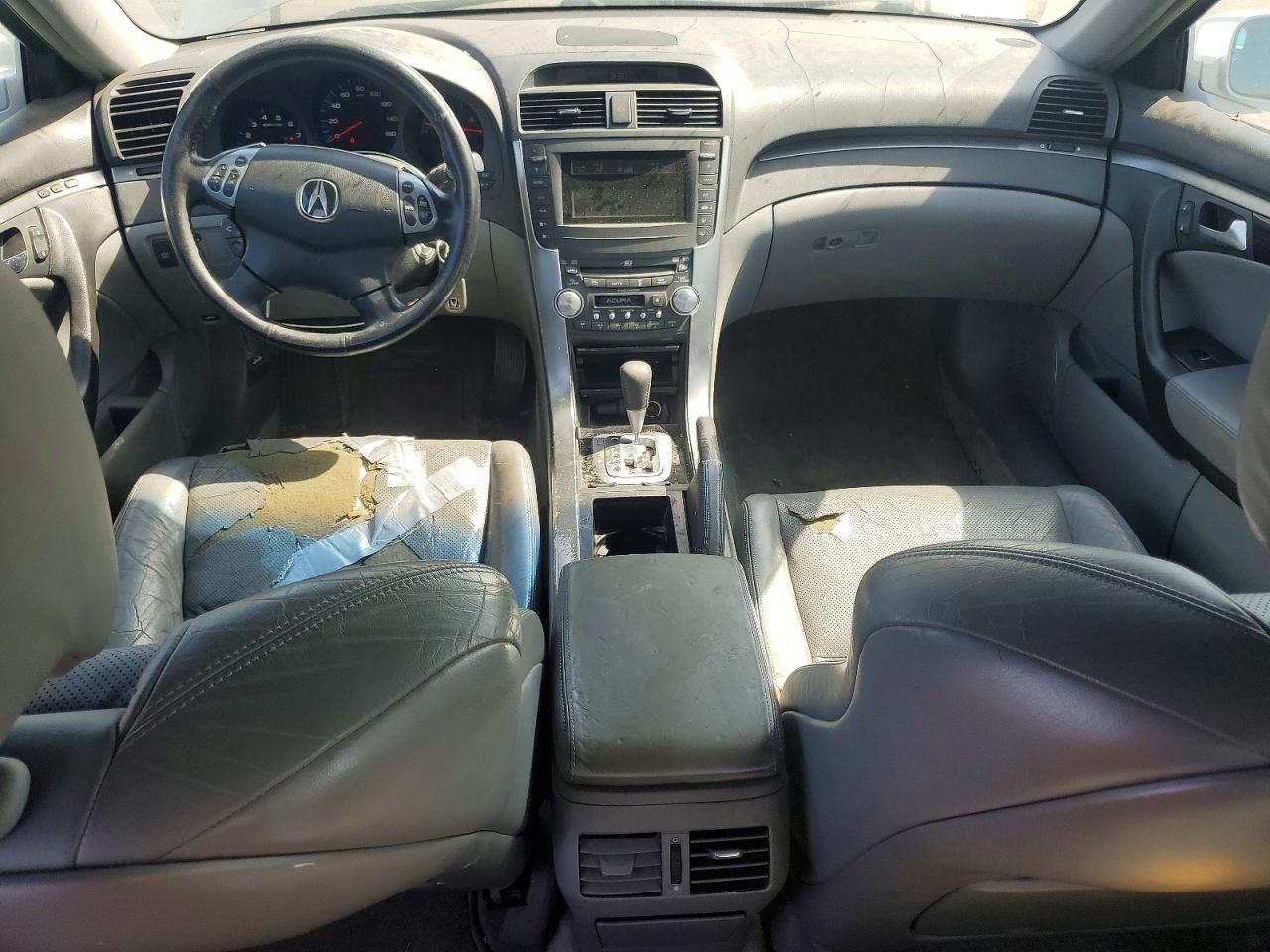 2004 Acura Tl Silver vin: 19UUA66274A053063