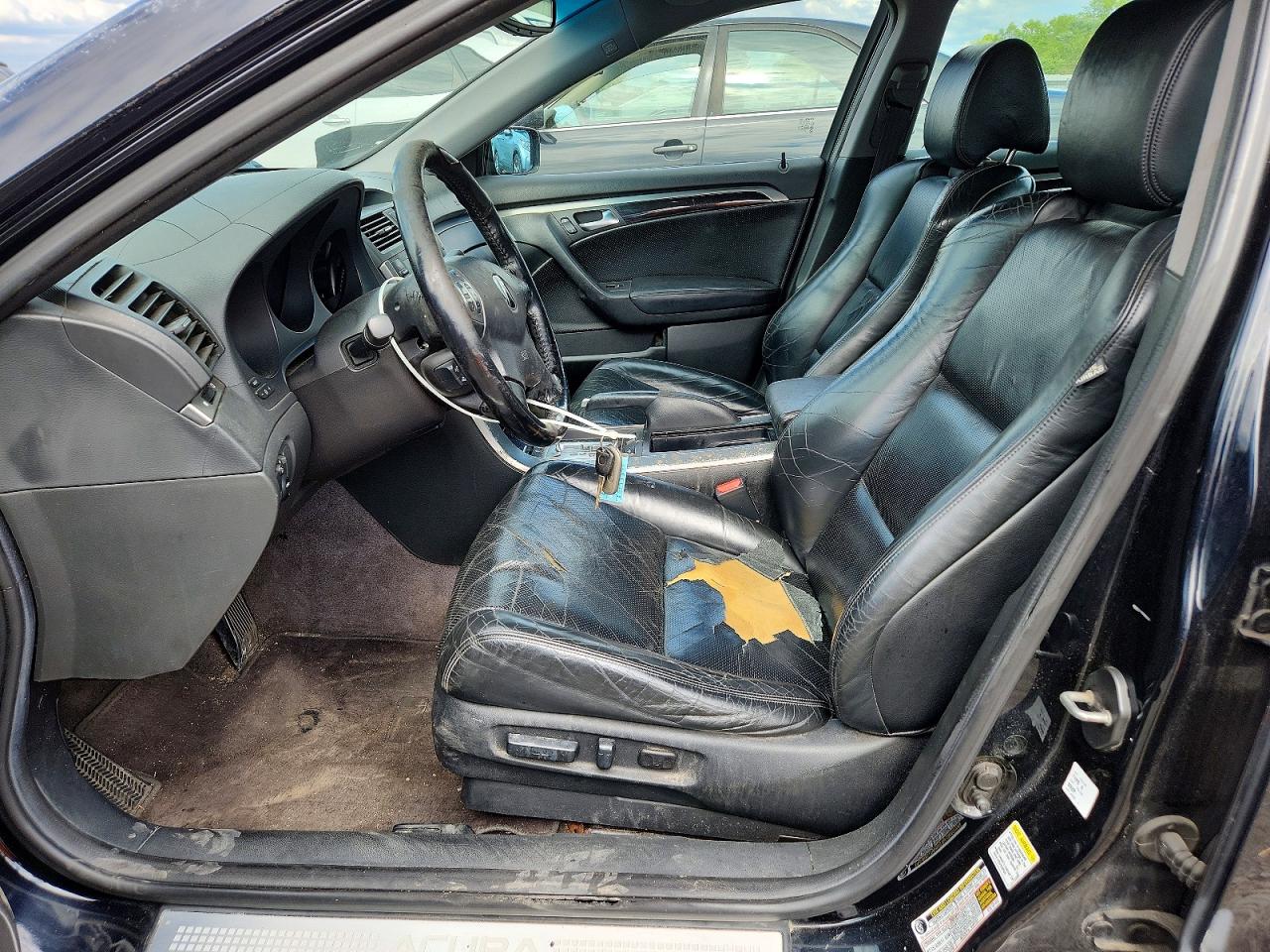 2004 Acura Tl Черный vin: 19UUA66274A056514