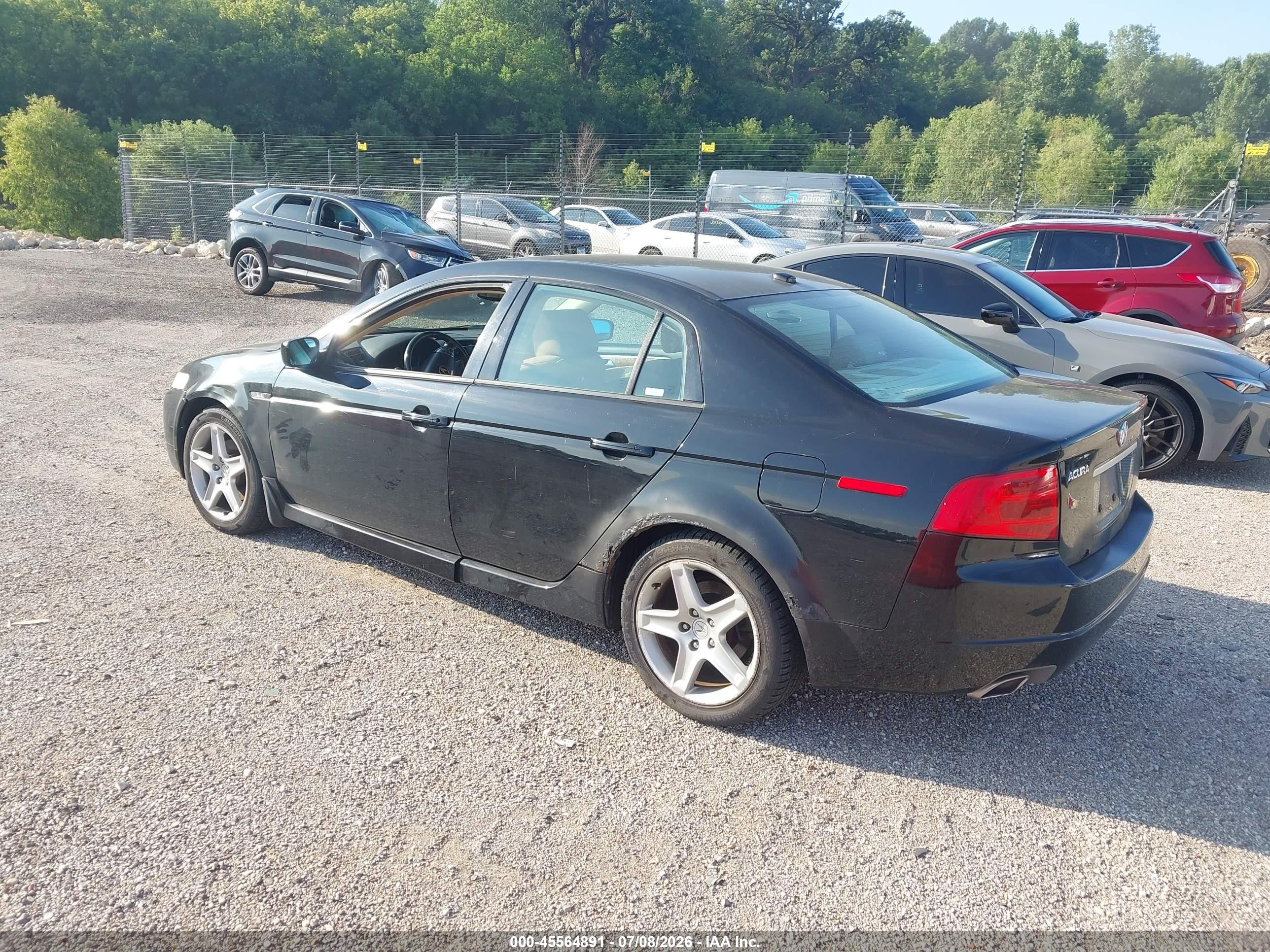 2004 Acura Tl   Black vin: 19UUA66274A071997