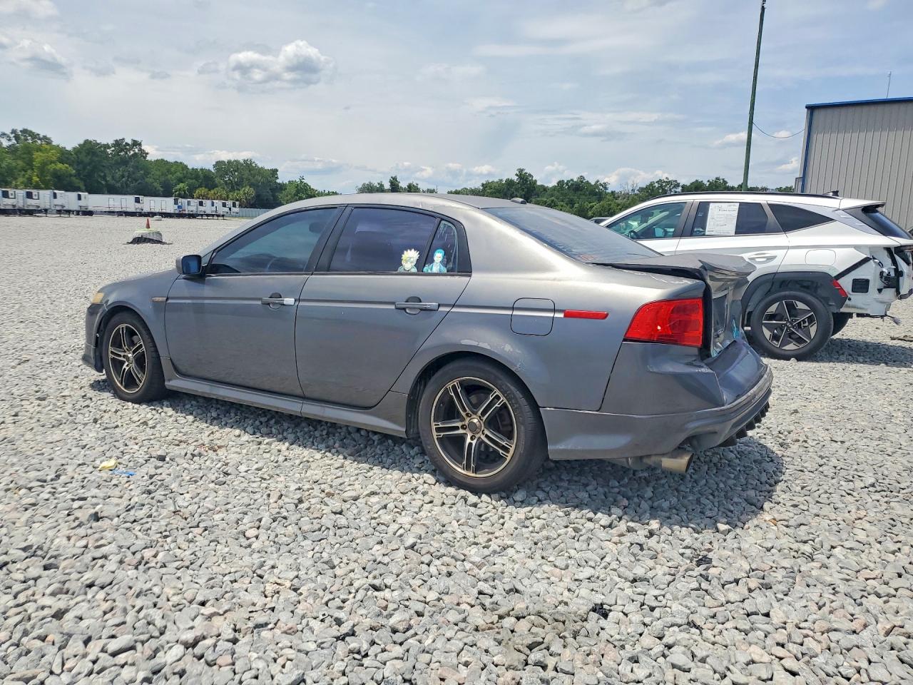 2005 Acura Tl Charcoal vin: 19UUA66275A005290