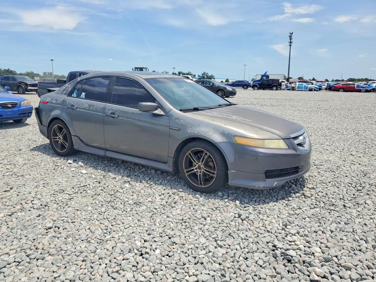 2005 Acura Tl Charcoal vin: 19UUA66275A005290