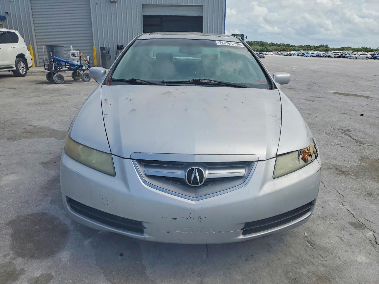 2005 Acura Tl Серебряный vin: 19UUA66275A043943