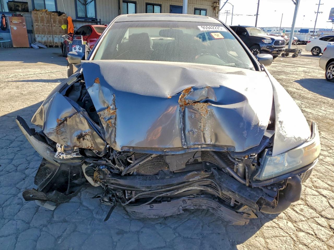 2005 Acura Tl Silver vin: 19UUA66275A064792