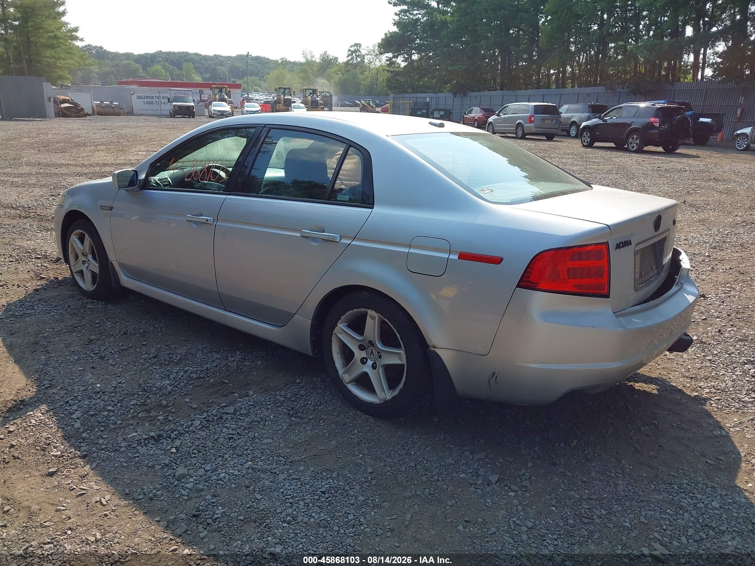 2005 Acura Tl   Серебряный vin: 19UUA66275A065165