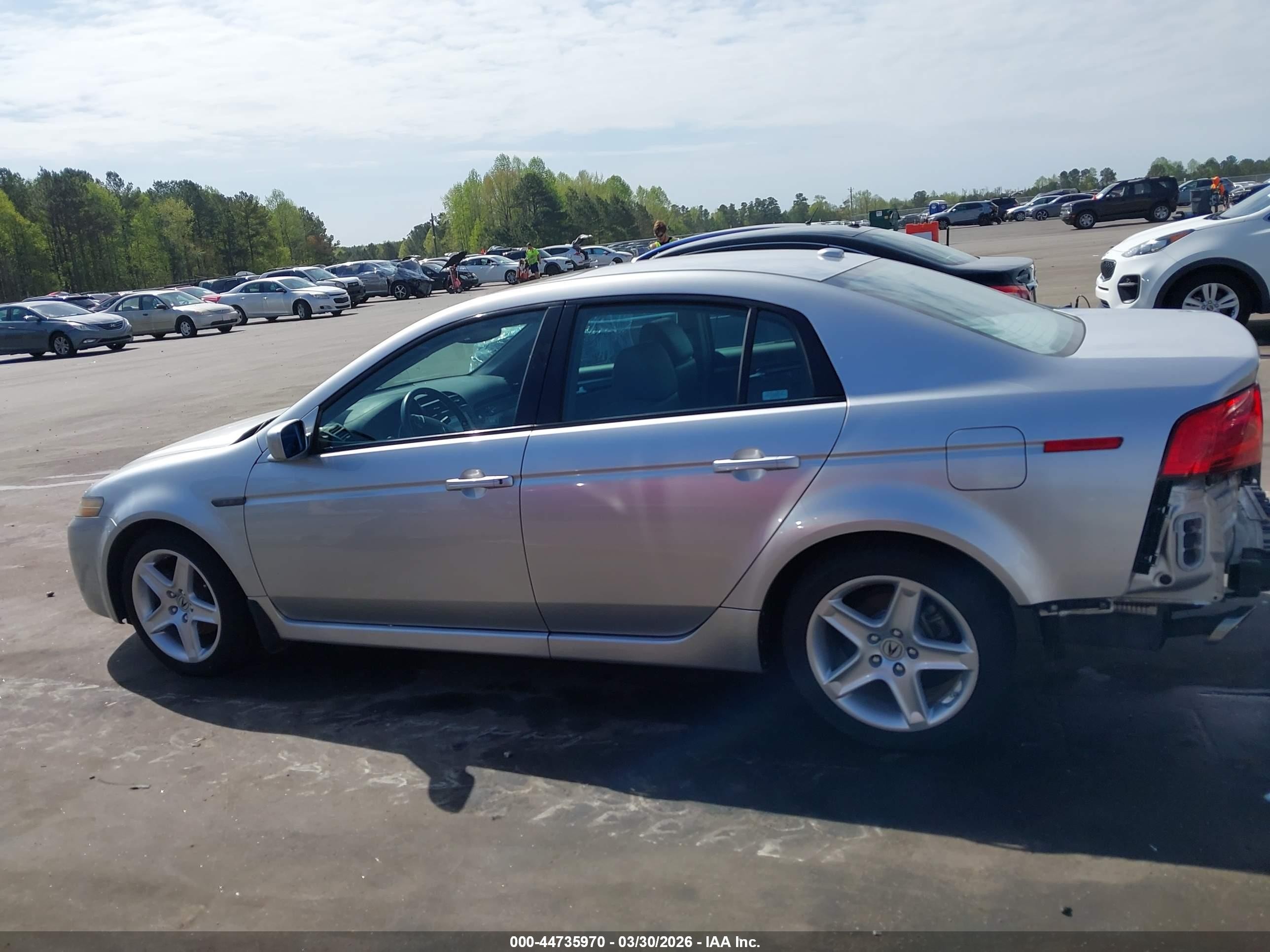 2006 Acura Tl   Silver vin: 19UUA66276A007672