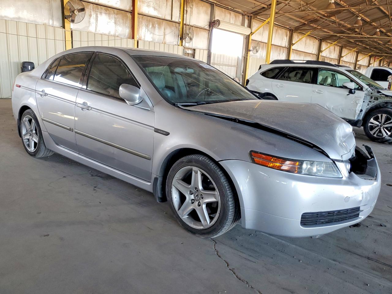 2006 Acura 3.2tl Silver vin: 19UUA66276A025217