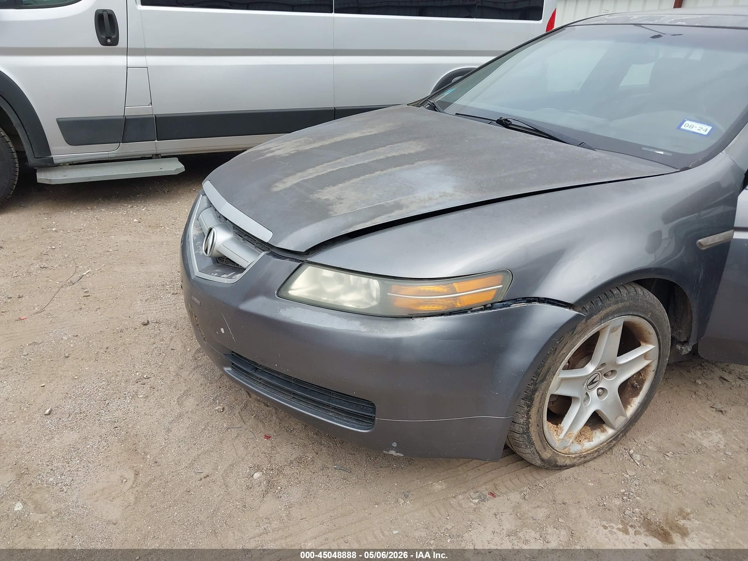2006 Acura Tl   Серый vin: 19UUA66276A046987