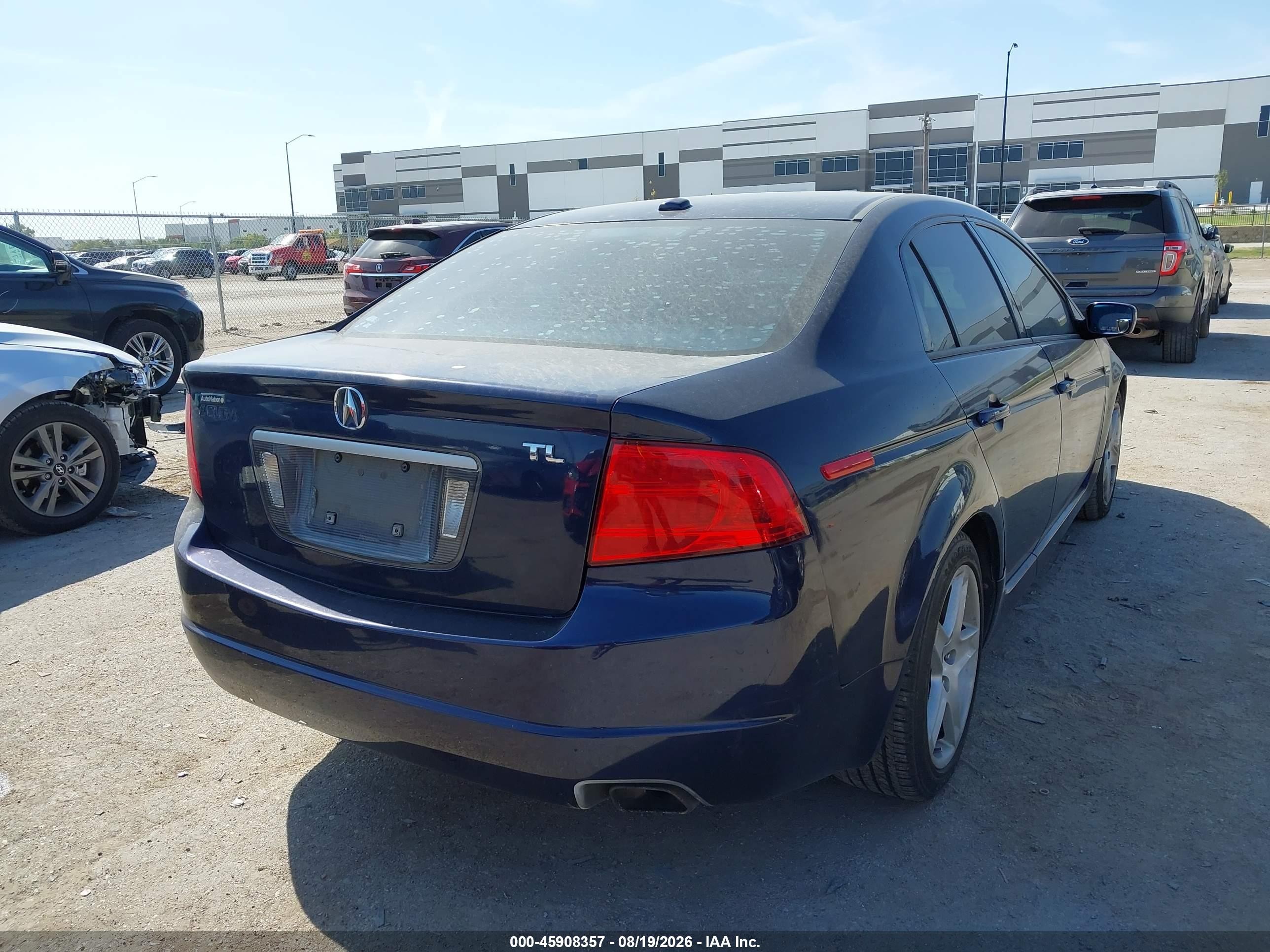 2006 Acura Tl   Blue vin: 19UUA66276A048643