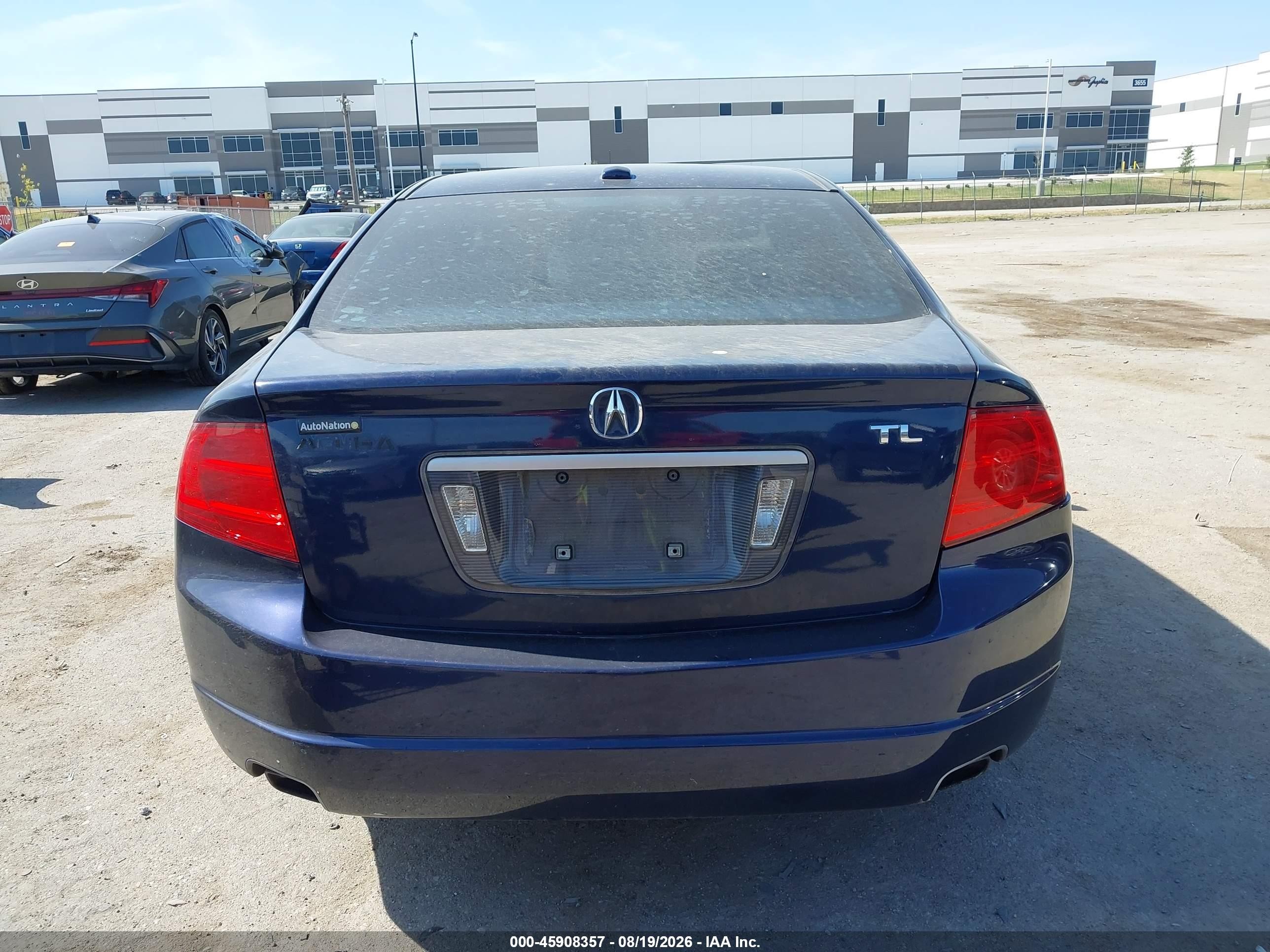 2006 Acura Tl   Blue vin: 19UUA66276A048643