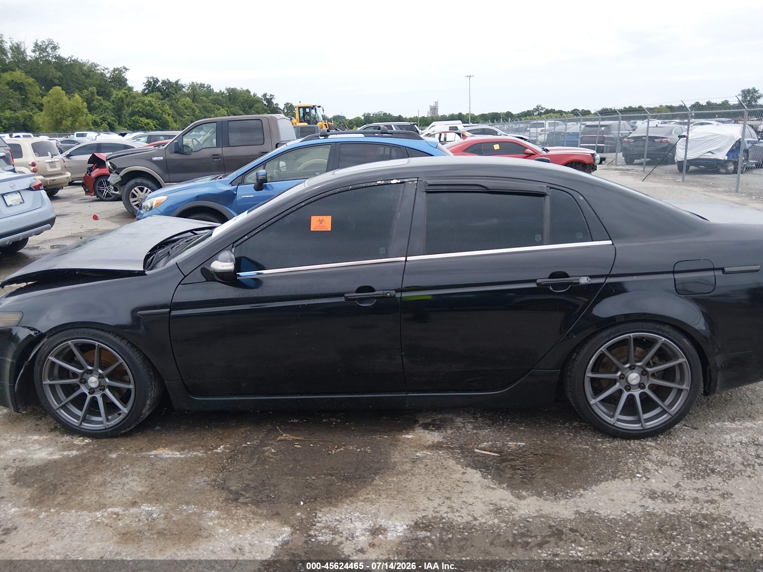 2007 Acura Tl 3.2 Черный vin: 19UUA66277A010069