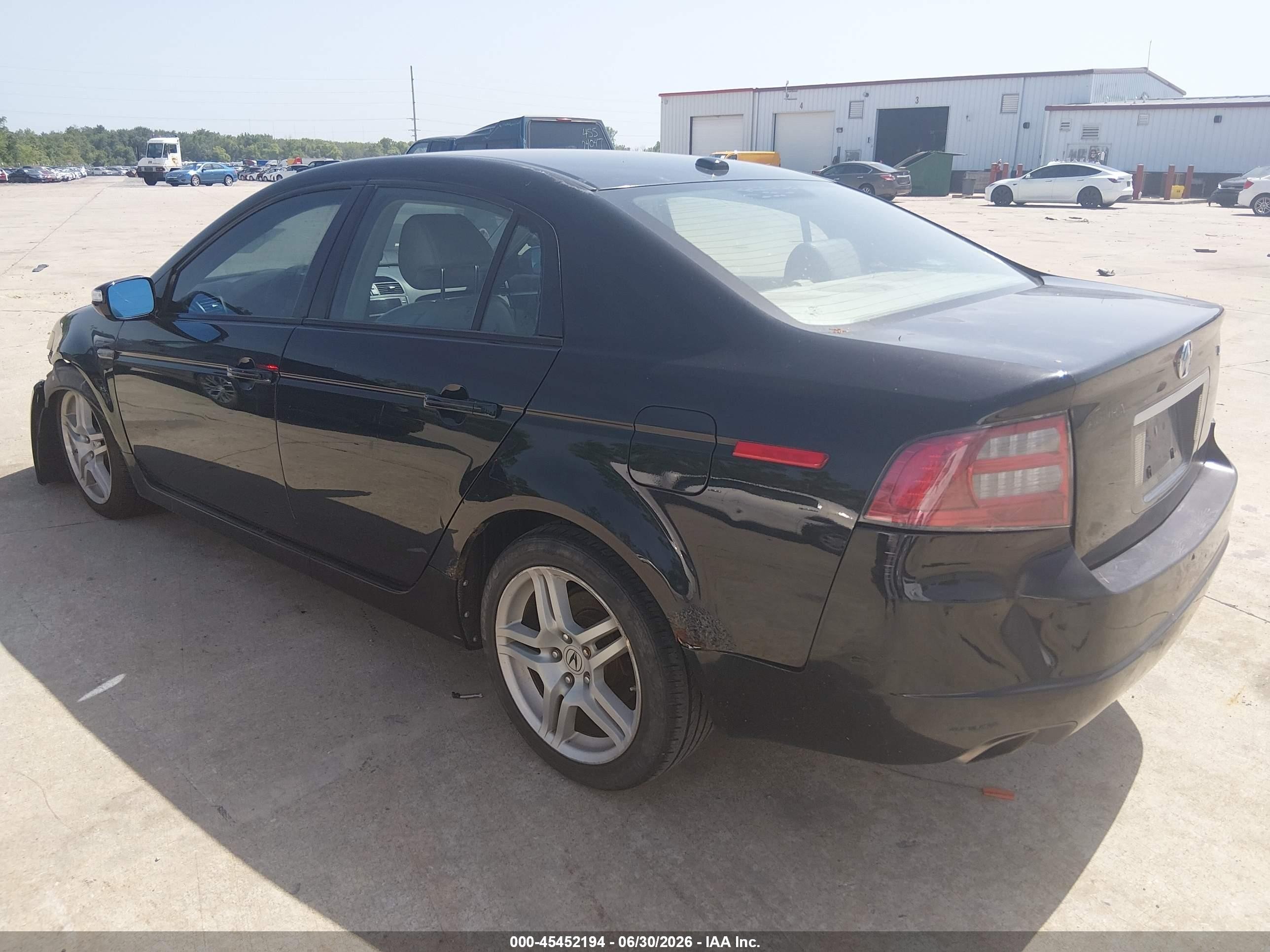 2007 Acura Tl 3.2 Черный vin: 19UUA66277A017006